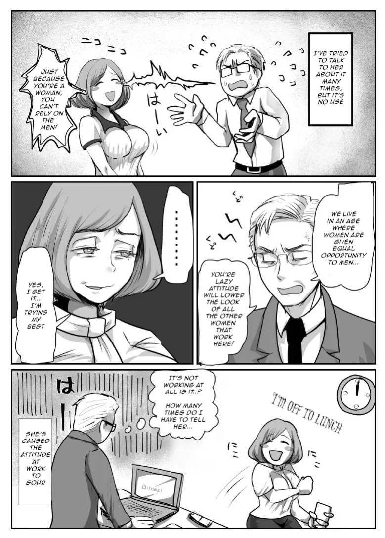 [yubeshi] Swapping Places with the Office Girls