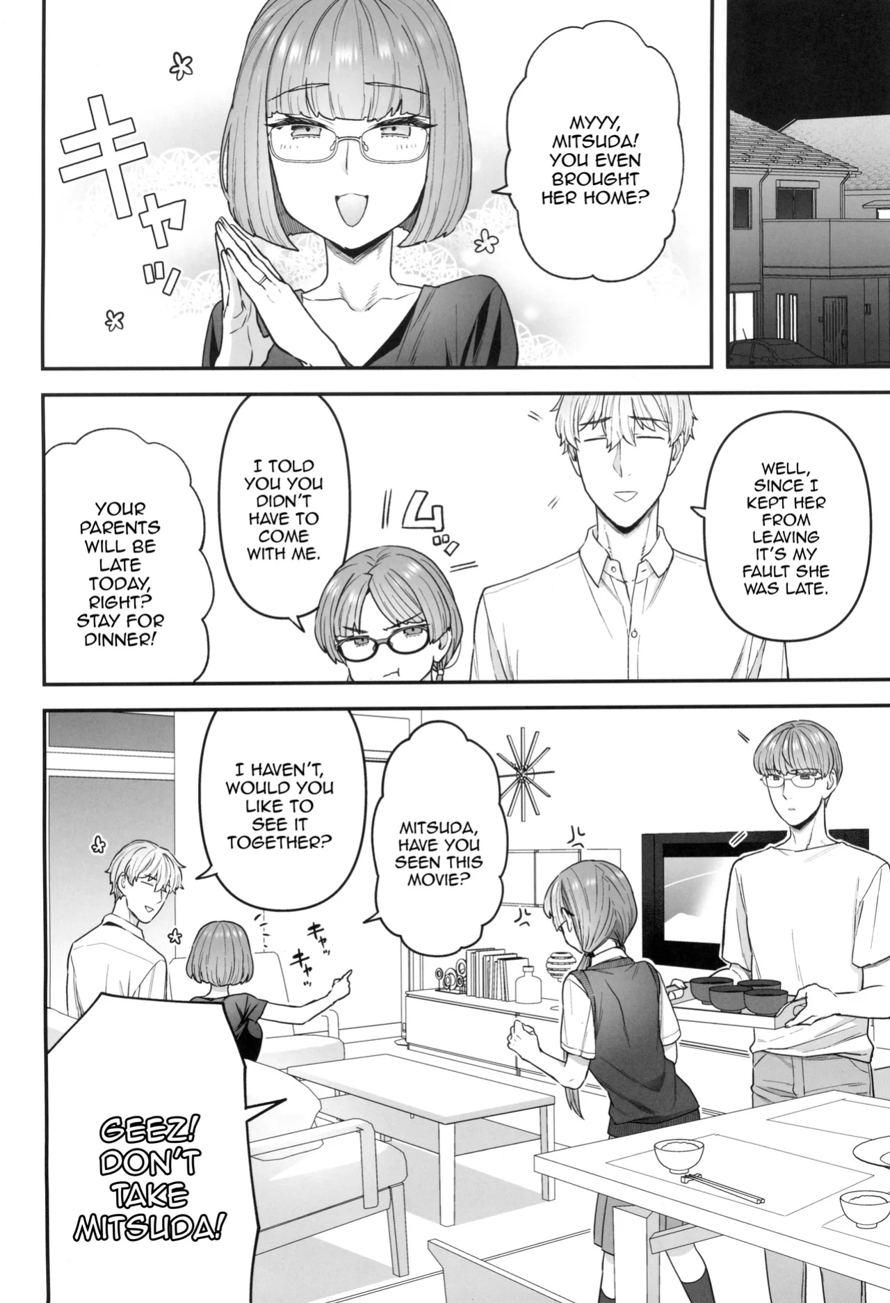 (C100) [Sayonara Hornet (Yoshiragi)] Iinchou to Mitsuda-kun / The Prez And Mitsuda-kun