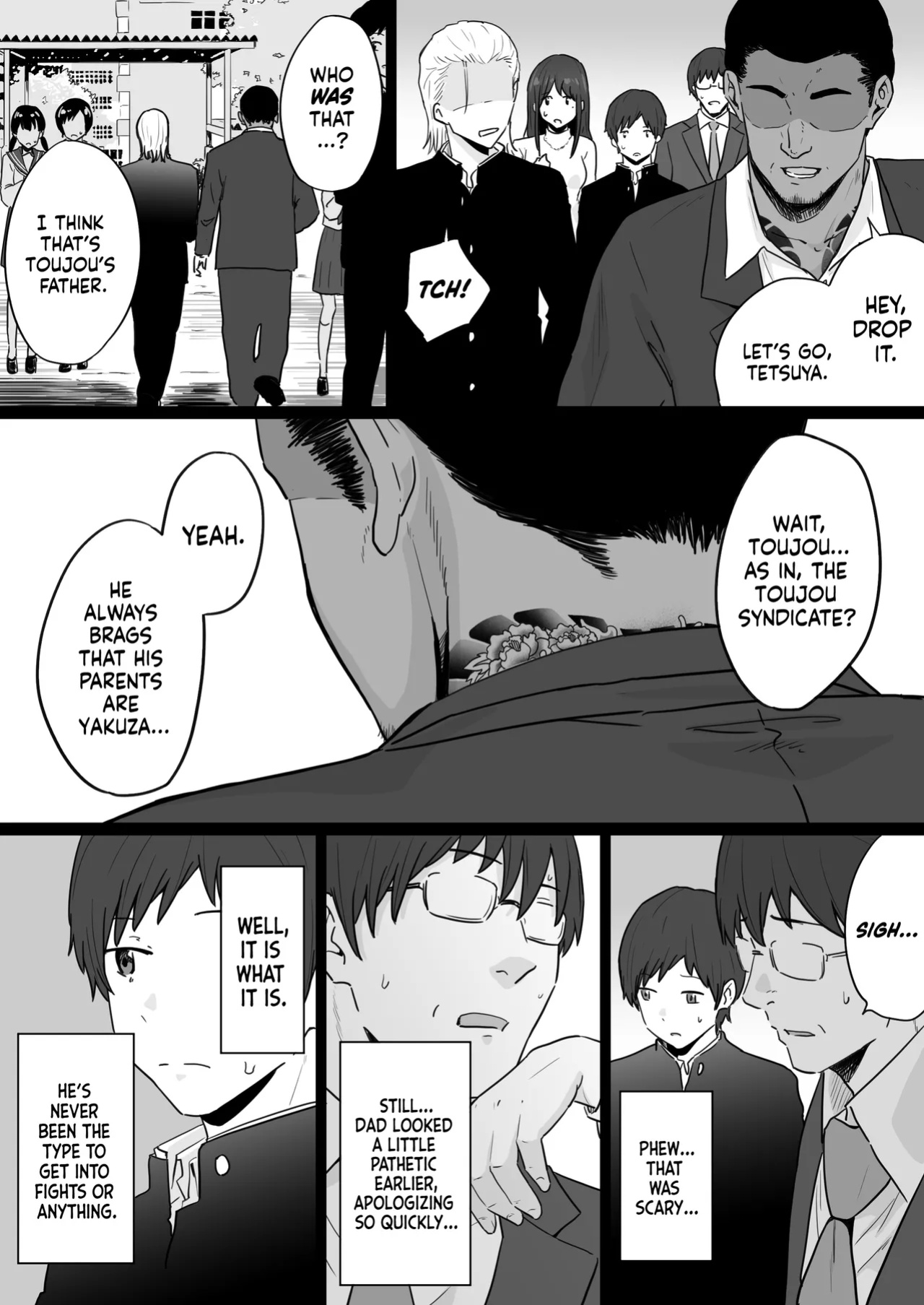 [Watson-dou] Houkai Kazoku -Hahaoya ga Yakuza to no Sex ni Hamatta Hanashi- | Broken Family - A Story About a Mother Who Became Addicted to Sex With a Yakuza [Navajodo]