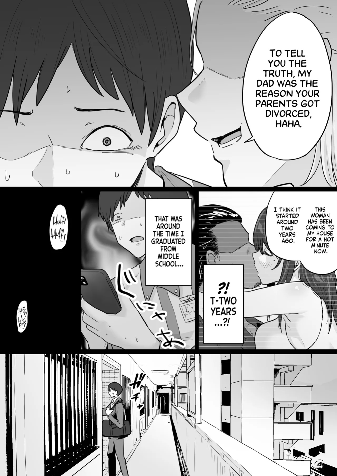 [Watson-dou] Houkai Kazoku -Hahaoya ga Yakuza to no Sex ni Hamatta Hanashi- | Broken Family - A Story About a Mother Who Became Addicted to Sex With a Yakuza [Navajodo]