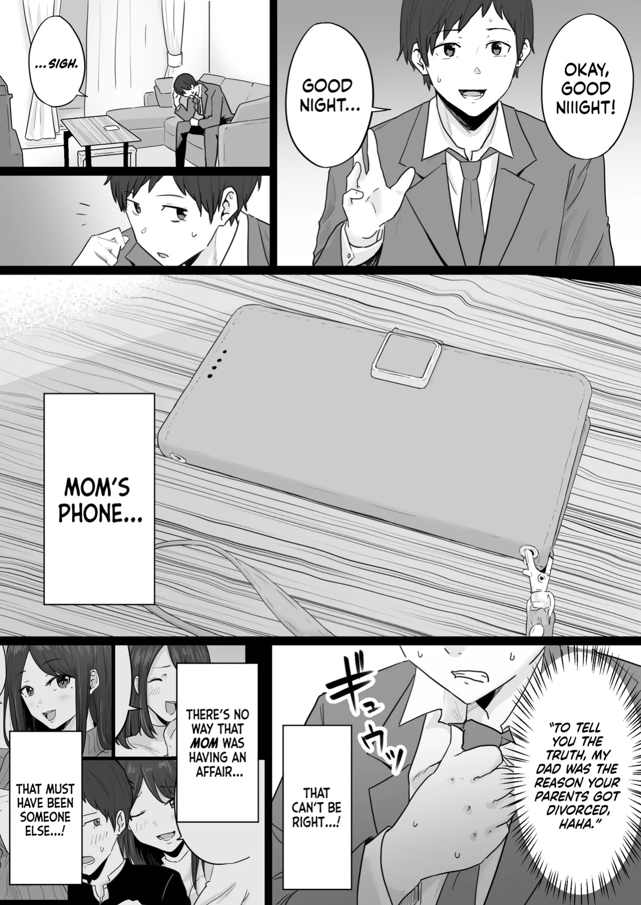 [Watson-dou] Houkai Kazoku -Hahaoya ga Yakuza to no Sex ni Hamatta Hanashi- | Broken Family - A Story About a Mother Who Became Addicted to Sex With a Yakuza [Navajodo]