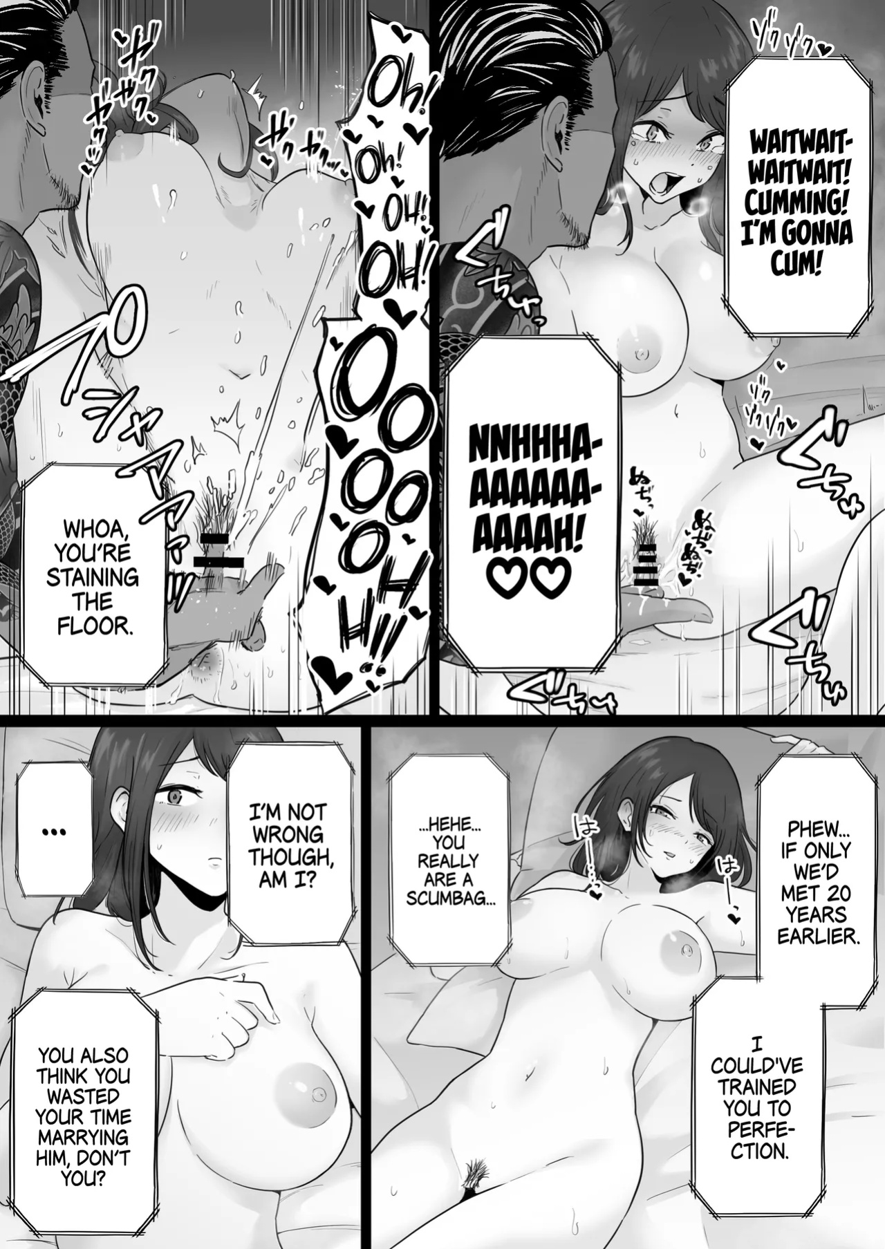 [Watson-dou] Houkai Kazoku -Hahaoya ga Yakuza to no Sex ni Hamatta Hanashi- | Broken Family - A Story About a Mother Who Became Addicted to Sex With a Yakuza [Navajodo]