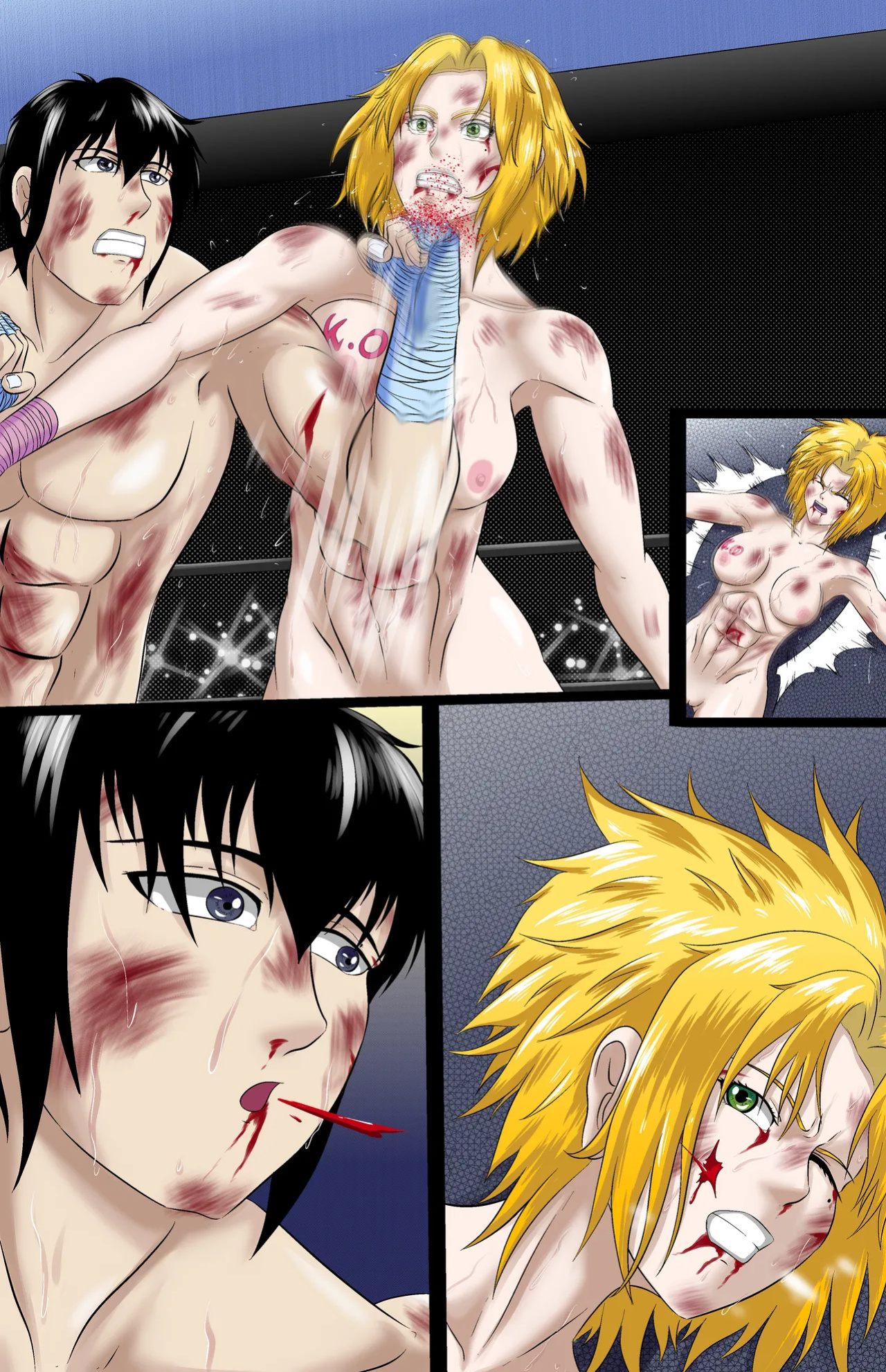 (choutzun) Mix boxing ken vs Tina