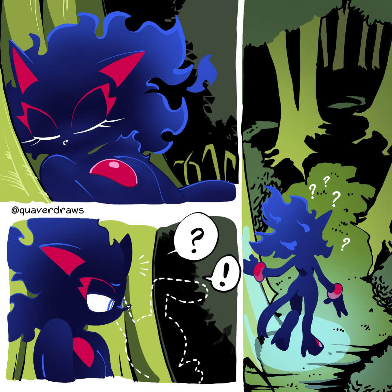 [Quaverdraws | QuaverNSFW] Prototype Sonic x Prototype Blaze