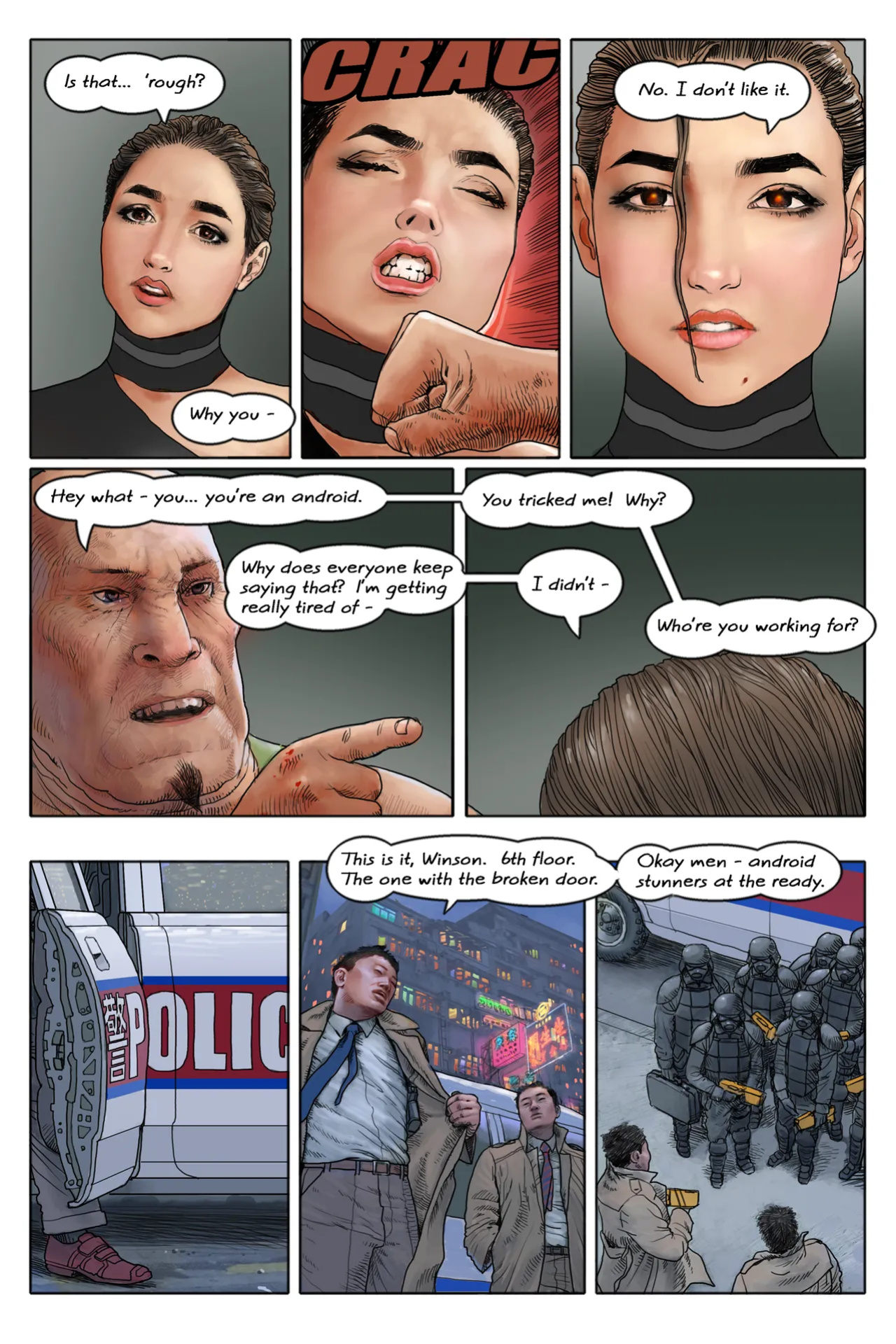 Android Blues by Steven Stahlberg