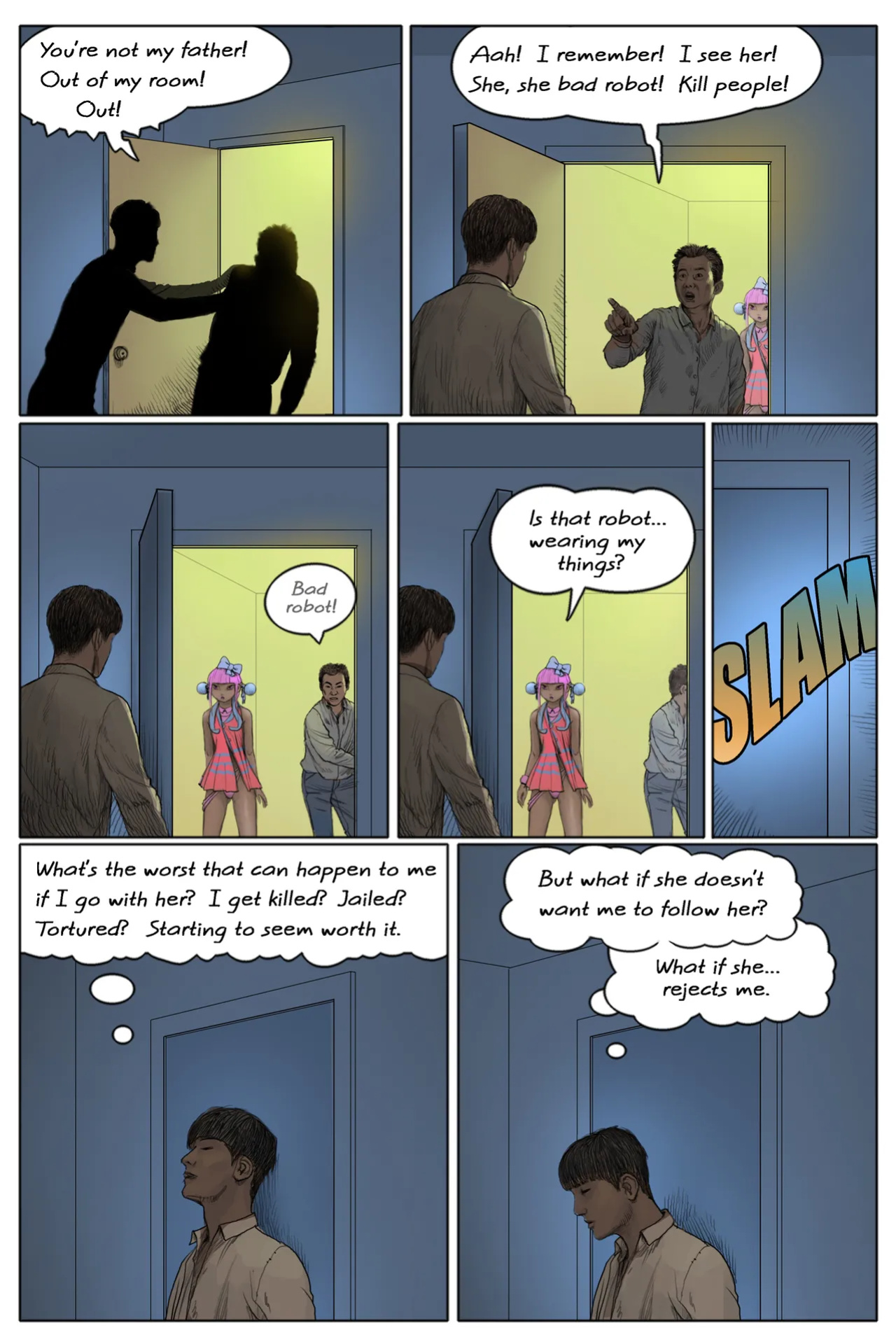 Android Blues by Steven Stahlberg