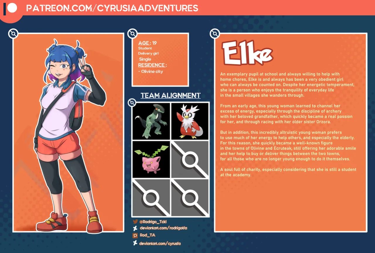 [rodrigotfa] 1. Cyrusia's Adventures / Lore Infos / Character Sheets / Nakomori Familly