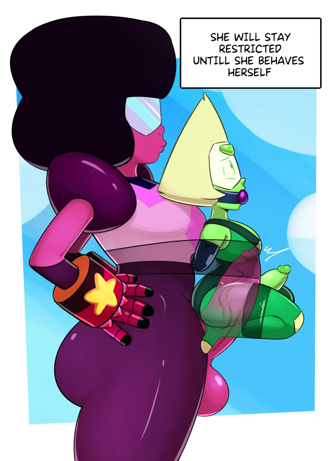 [Spakka] Futa Peridot (Steven Universe)