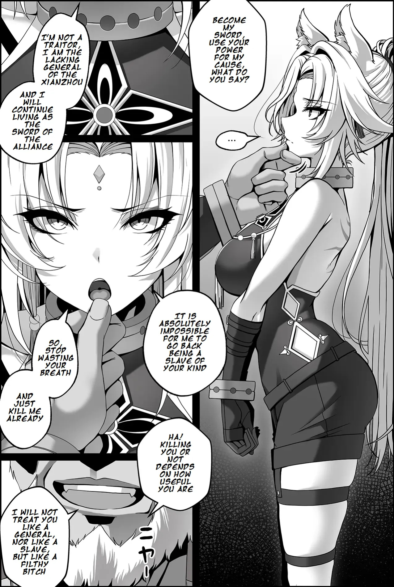 [Paya8] Toraerareta Feixiao Manga (Honkai: Star Rail)
