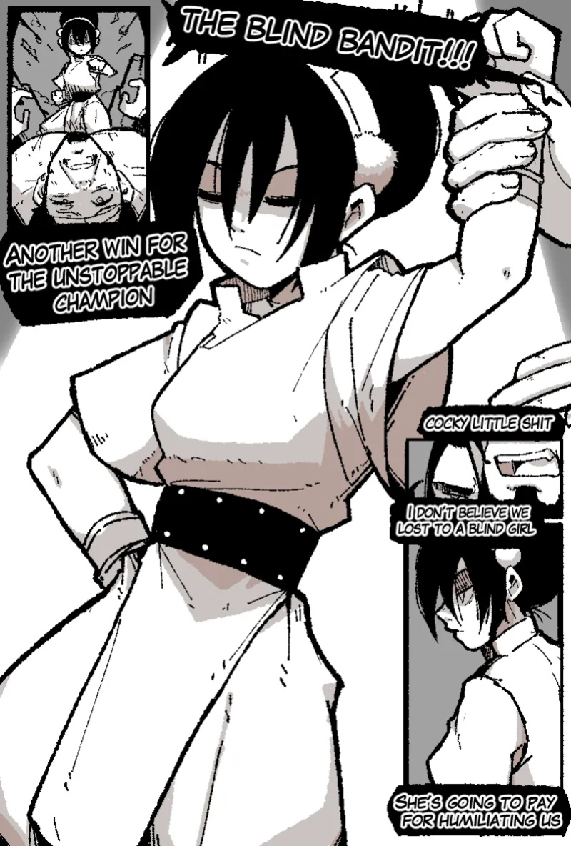 [Mark Gavatino] Toph blind bandit (Avatar:The Last Airbender)