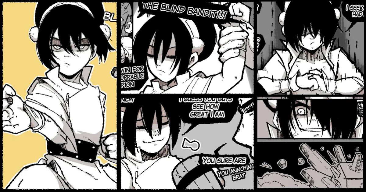 [Mark Gavatino] Toph blind bandit (Avatar:The Last Airbender)
