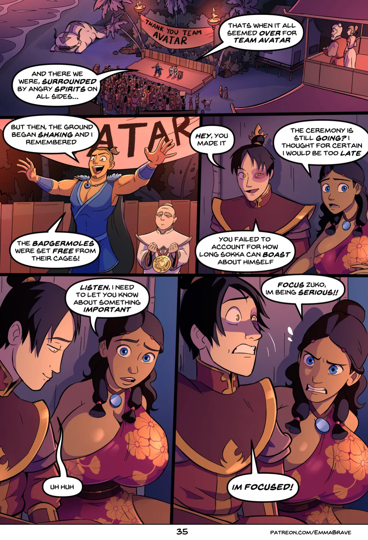 Avatar 18+ [EmmaBrave] (Avatar: The Last Airbender)