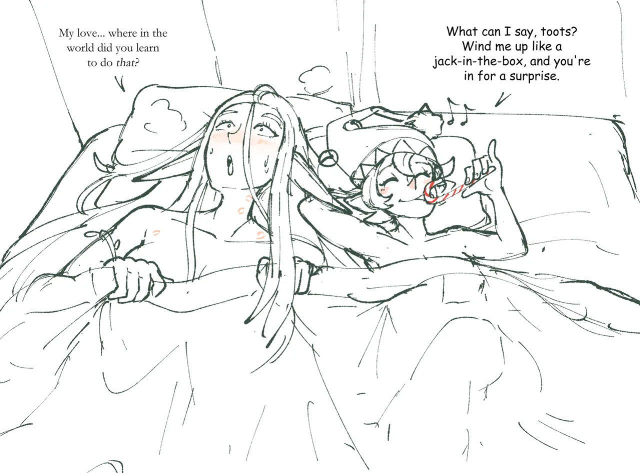 [jsketch12 art] Epic Santa Elf x Fantasy Elf Yuri