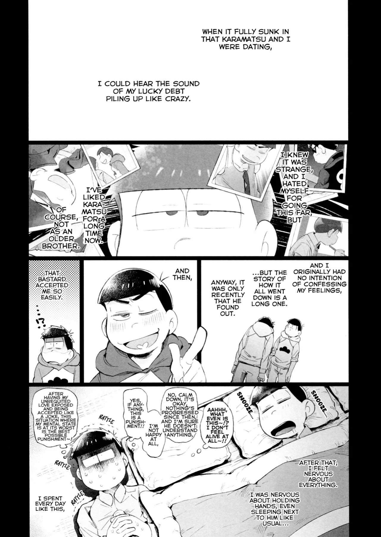 (Kahou wa Nete Matsu 17) [Momoiro-netsuduki (Kisaki Nana)] This Is Our Punishment Theory | Kore ga Bokura no Imashime Riron (Osomatsu-san)