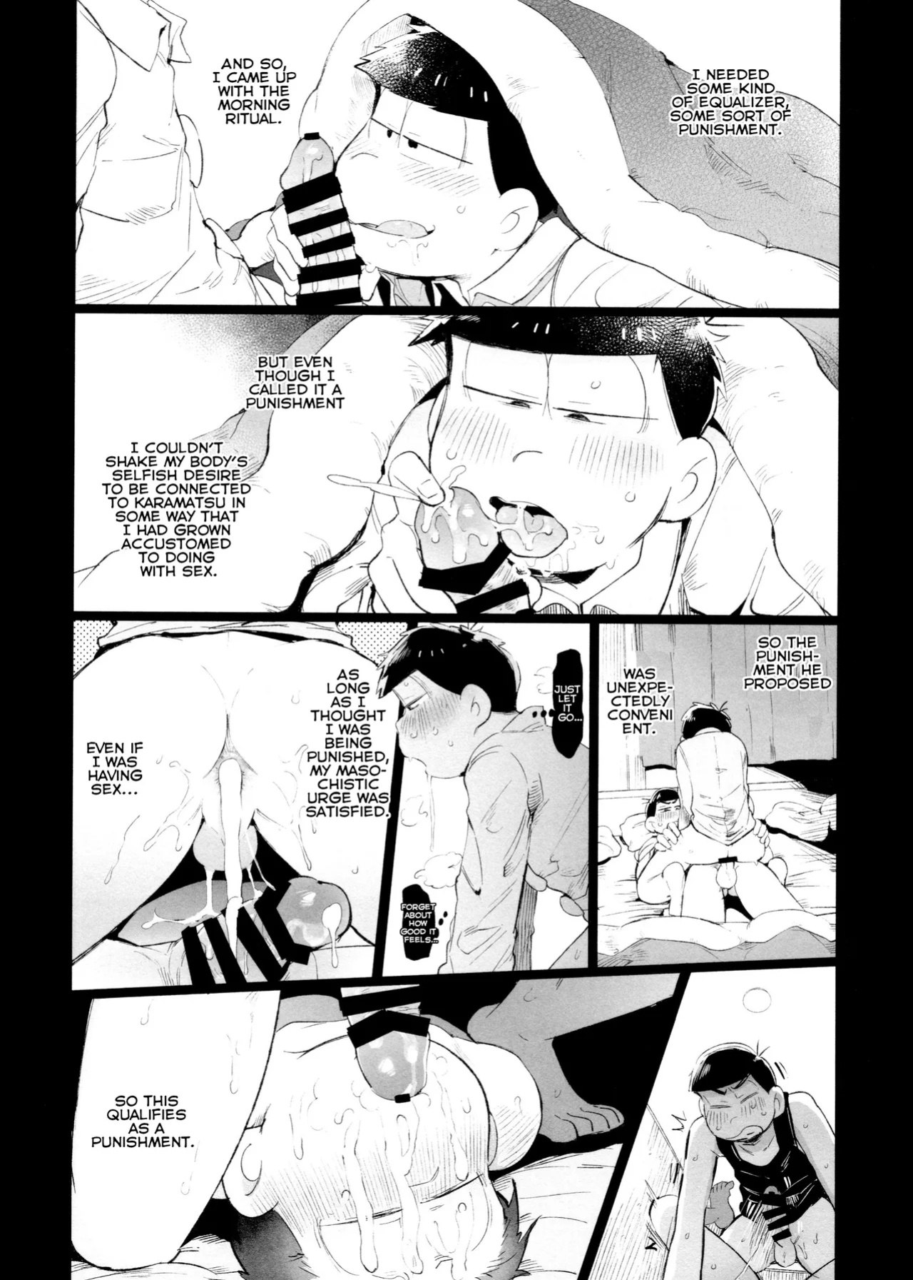 (Kahou wa Nete Matsu 17) [Momoiro-netsuduki (Kisaki Nana)] This Is Our Punishment Theory | Kore ga Bokura no Imashime Riron (Osomatsu-san)