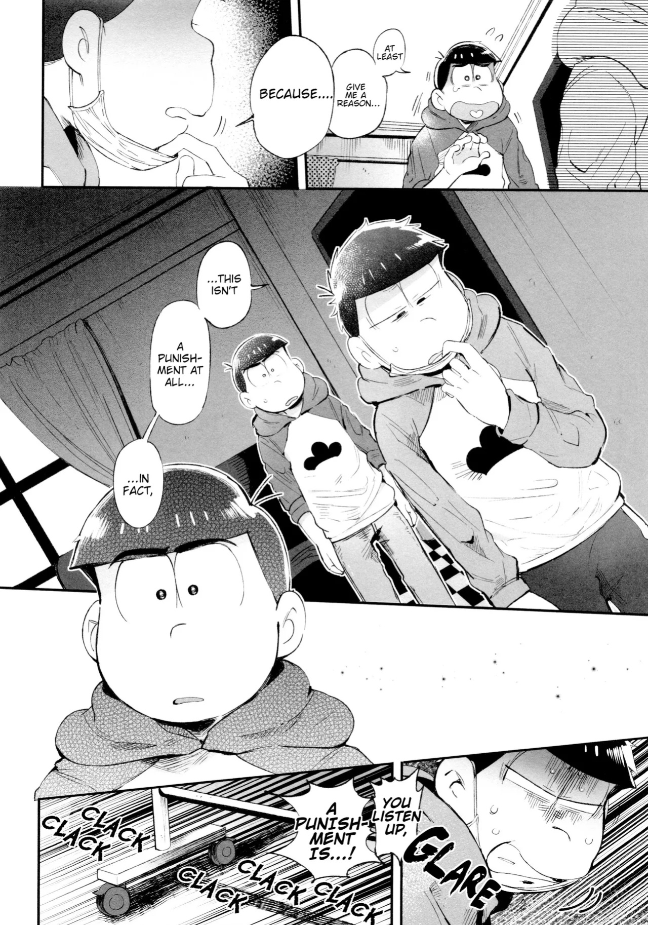 (Kahou wa Nete Matsu 17) [Momoiro-netsuduki (Kisaki Nana)] This Is Our Punishment Theory | Kore ga Bokura no Imashime Riron (Osomatsu-san)