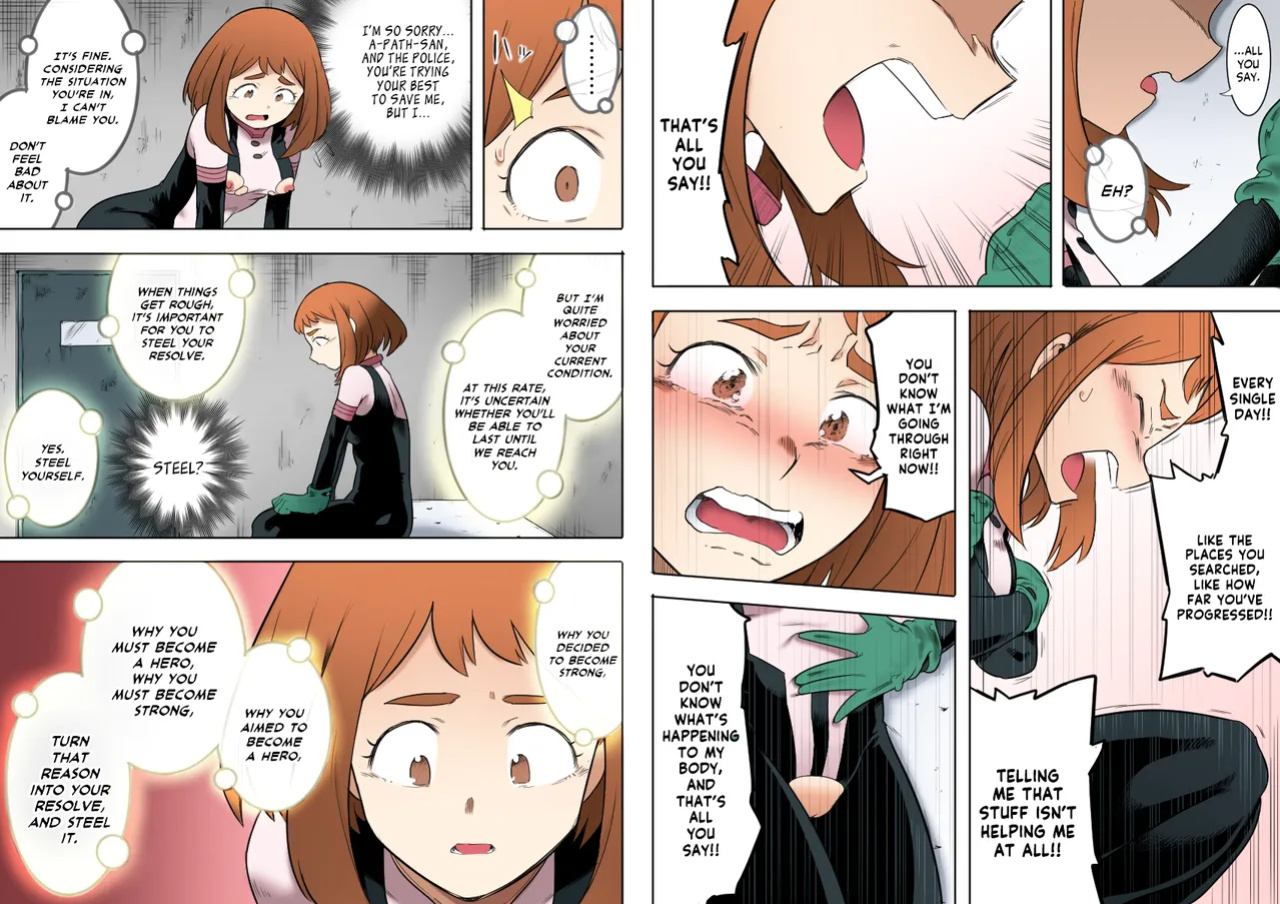 Shine Nabyss] Uravity Ryoujoku II (Boku no Hero Academia) [Colorized] [Panatical] [SPDSD]