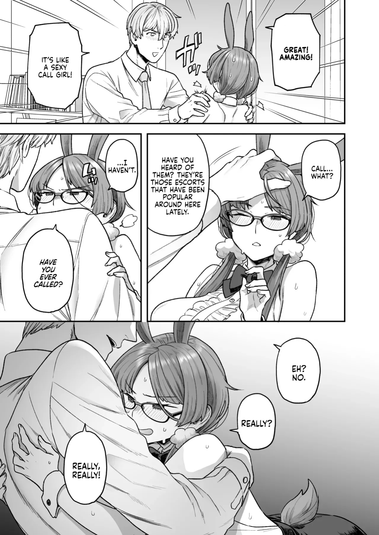 [Sayonara Hornet (Yoshiragi)] Iinchou to Mitsuda-kun no Ouchi de Bunny - Otonashi Kotoha and Mitsuda Makoto Vol.4 | The Bunny Class President at Mitsuda-kun's House - Otonashi Kotoha and Mitsuda Makoto Vol.4 [rez_a]