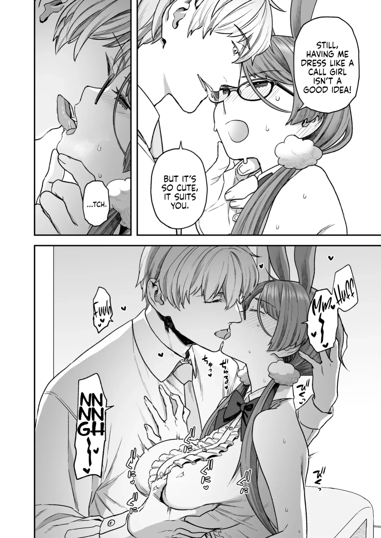 [Sayonara Hornet (Yoshiragi)] Iinchou to Mitsuda-kun no Ouchi de Bunny - Otonashi Kotoha and Mitsuda Makoto Vol.4 | The Bunny Class President at Mitsuda-kun's House - Otonashi Kotoha and Mitsuda Makoto Vol.4 [rez_a]