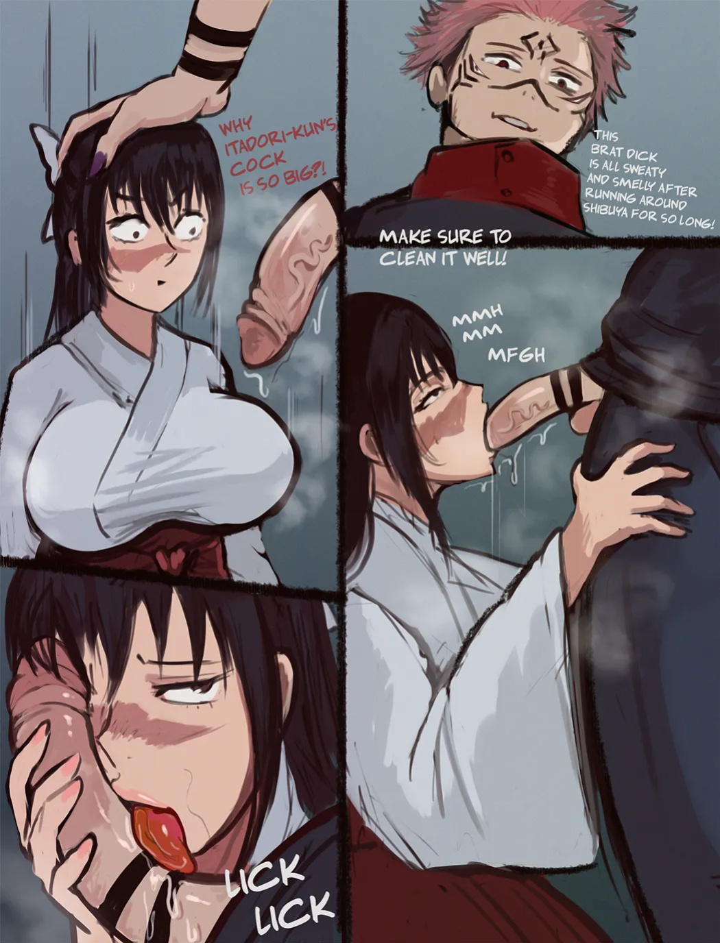 [Arachnart] Utahime x Sukuna (Jujutsu Kaisen)