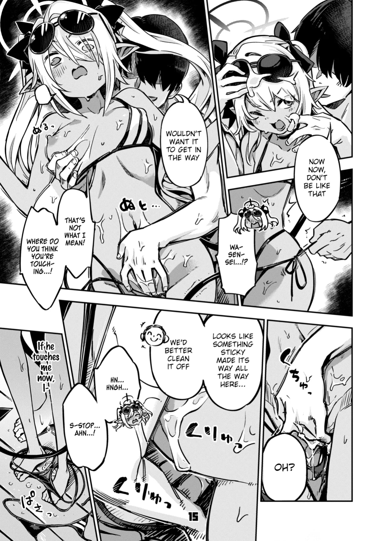 [Zombie to Yukaina Nakamatachi (Super Zombie)] Sensei no Baka! Hentai! Mou Shiranai!! | Idiot! Pervert! Leave me alone!! (Blue Archive) [SDF]