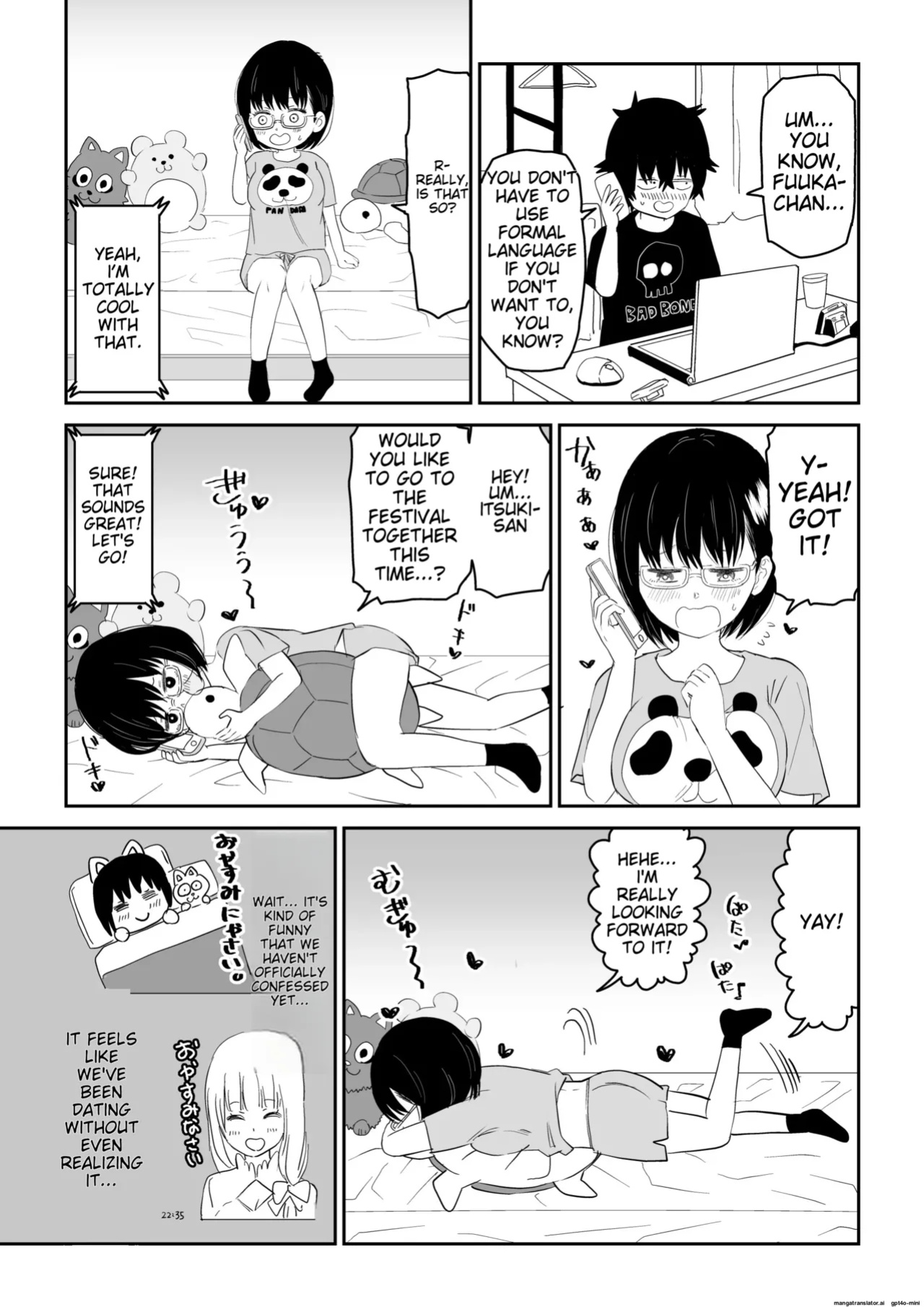 [Niji-Teru] Kouhai Otaku Tomodachi JK ga Kawai Sugirumon de! [EditedMTL]