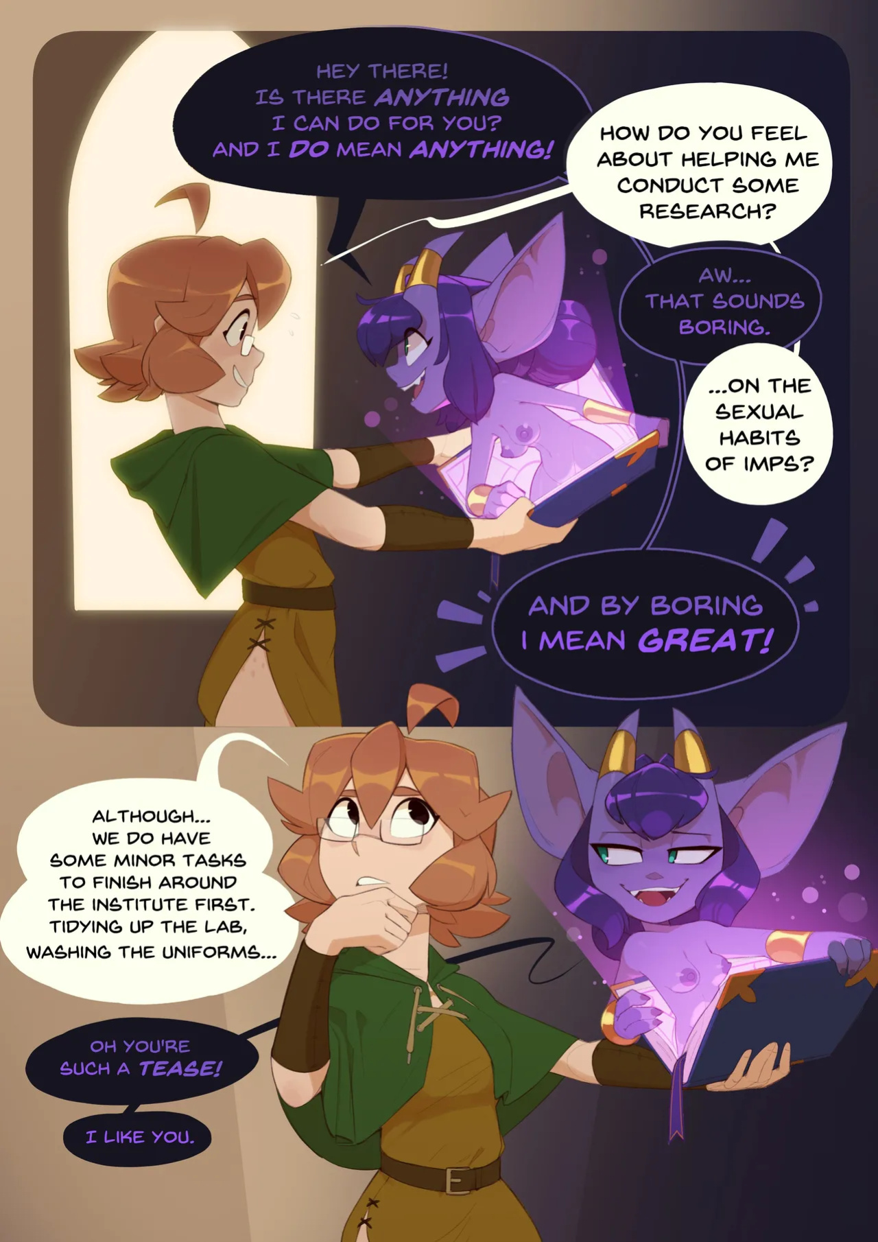 [various] Monster Researcher Eclair and the Book of Imps!