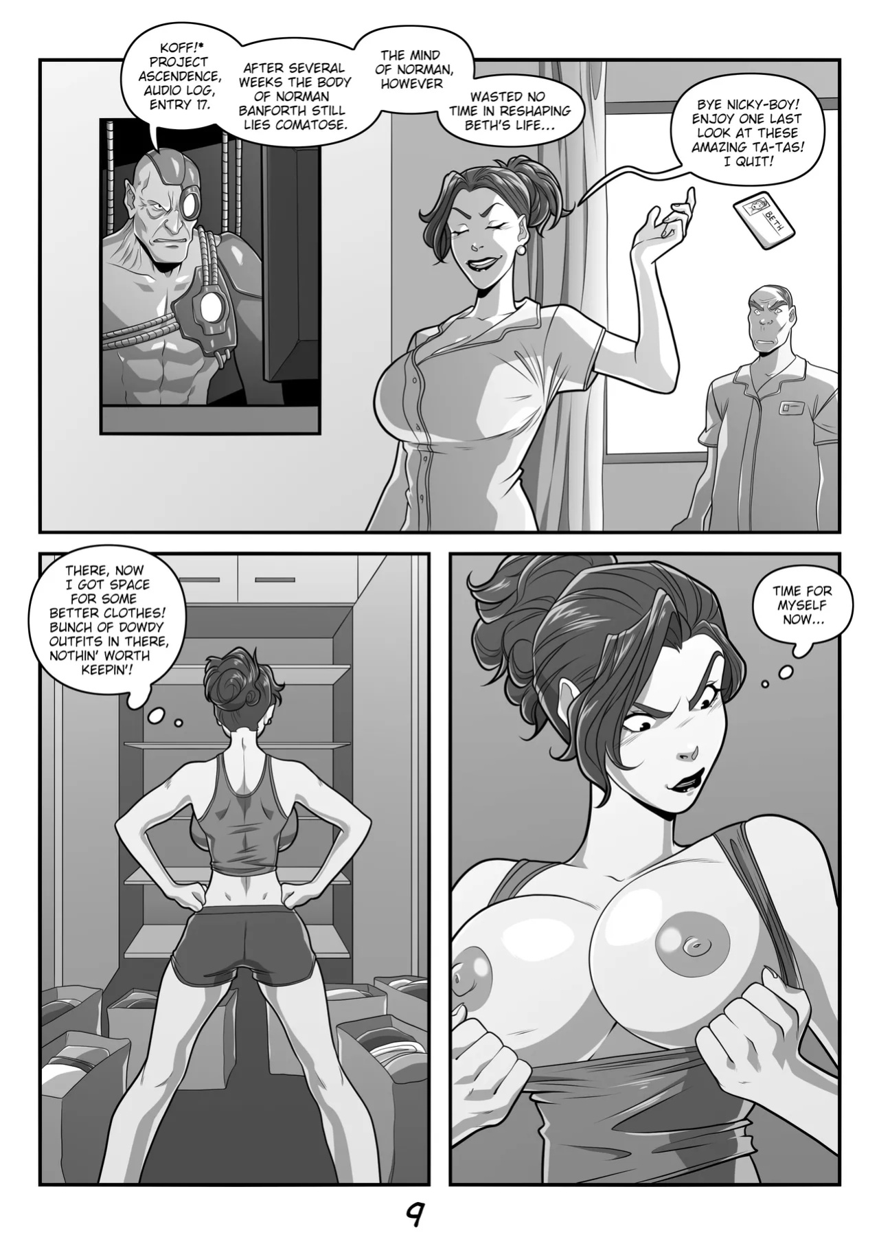 Lady Valiant Naughty Side Story - Human Trial