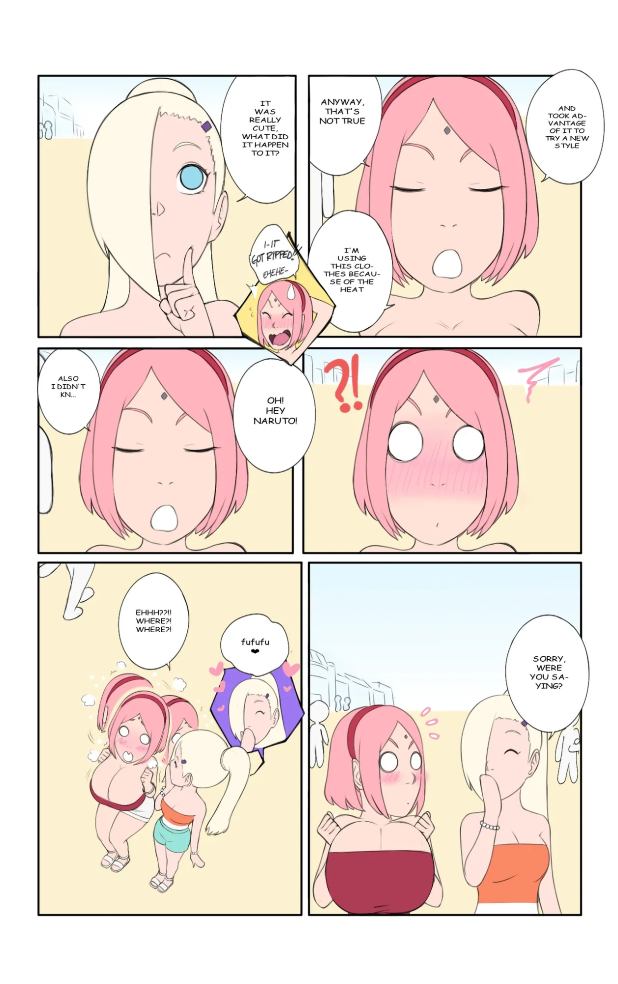 Hot days in konoha 2 remake (biggies00) read comment)