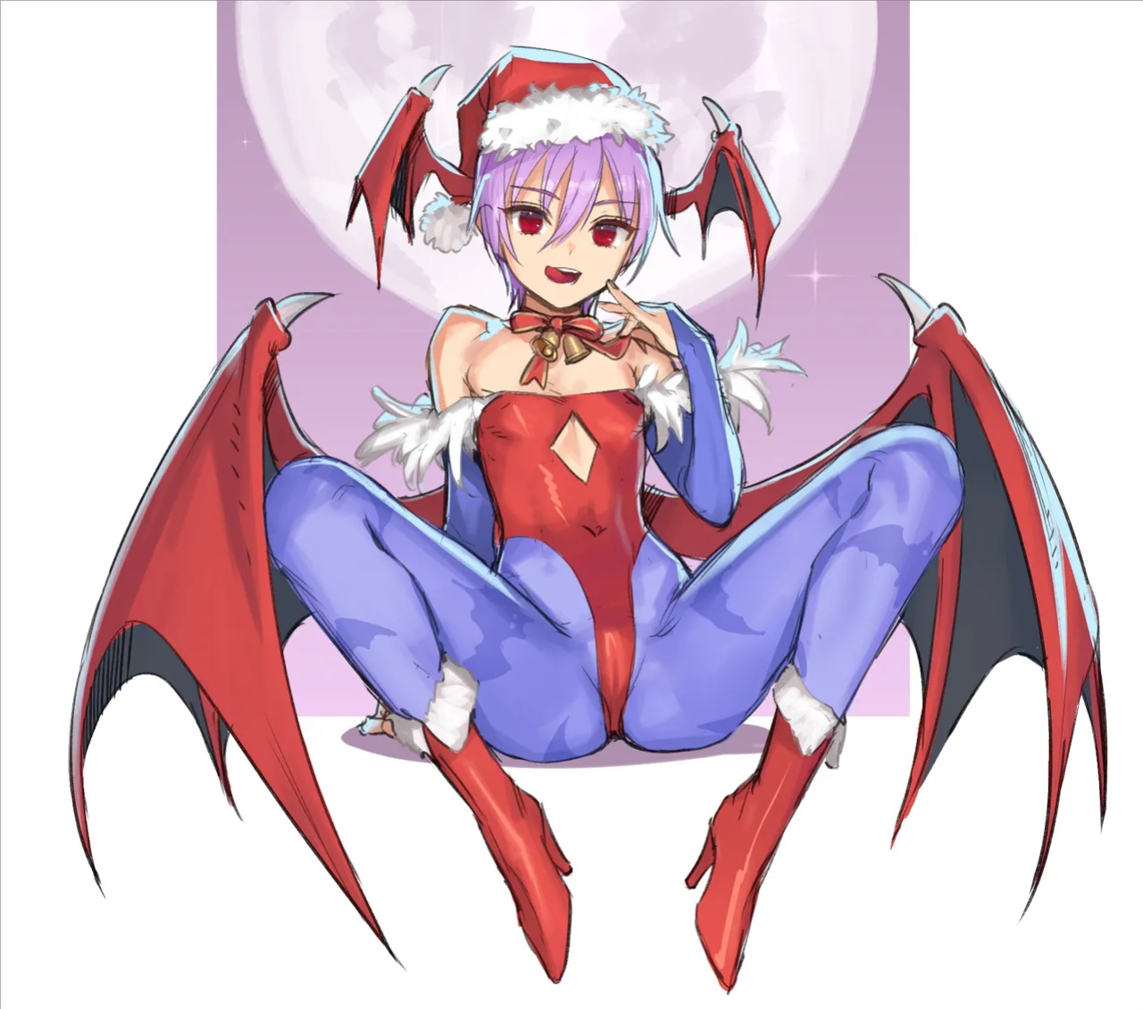 [ajisaidenden (Kawakami Rokkaku)] a copybon about a certain succubus sucking out your life force (Darkstalkers)