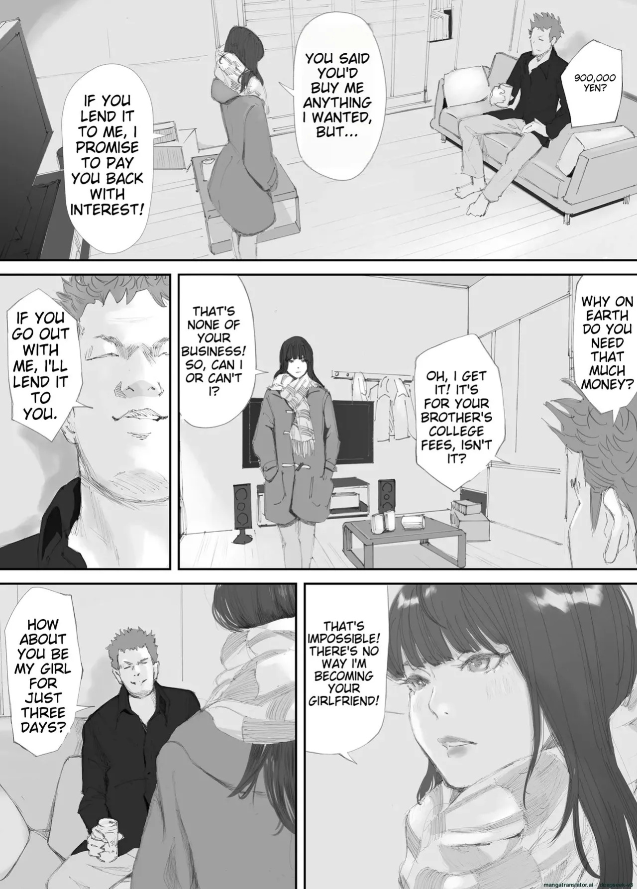 [Nekome Koi] Broken Bonds: Stepsister Cuckolded