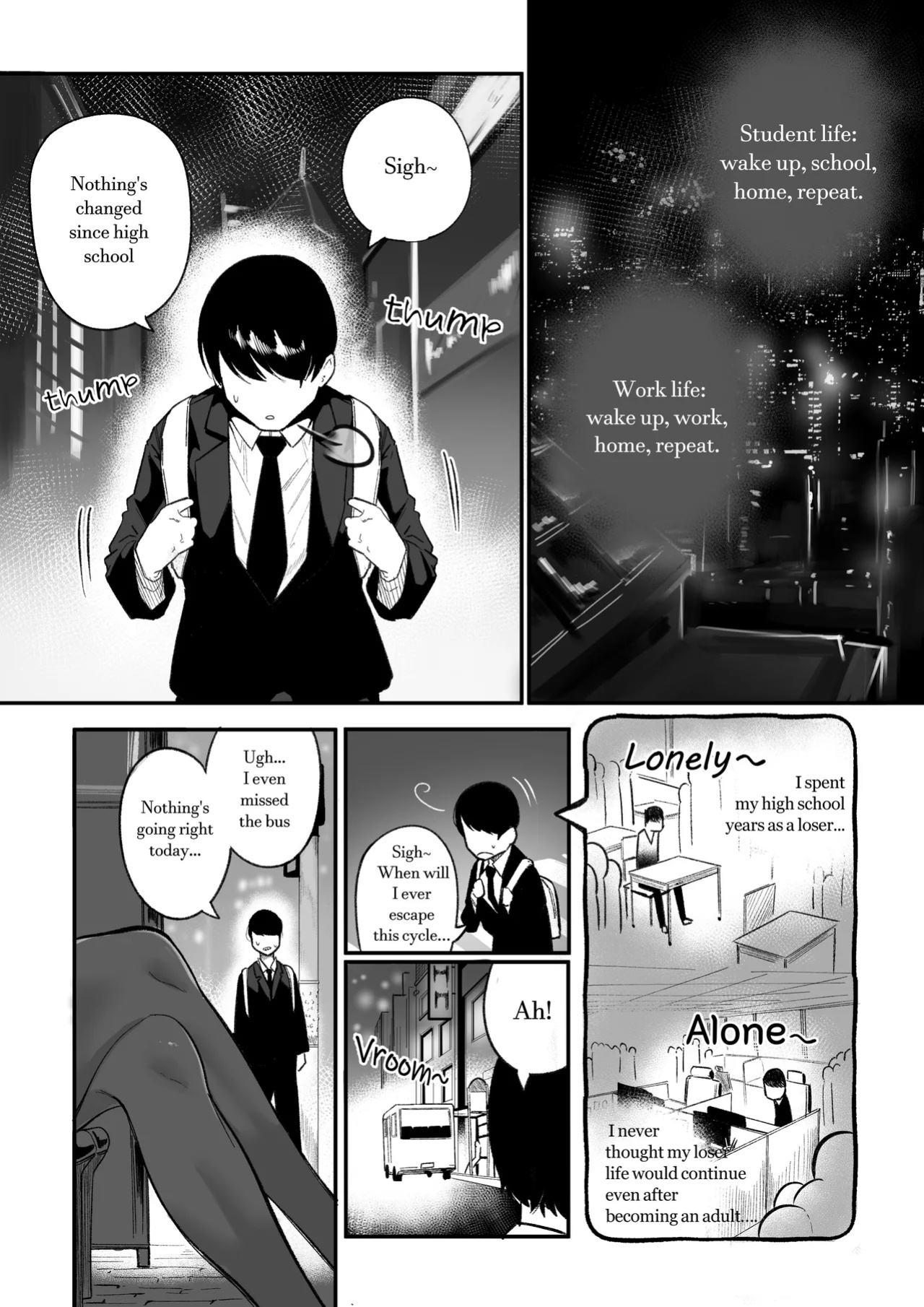 [Boole] Living Together With The Buxom Female Bully!
