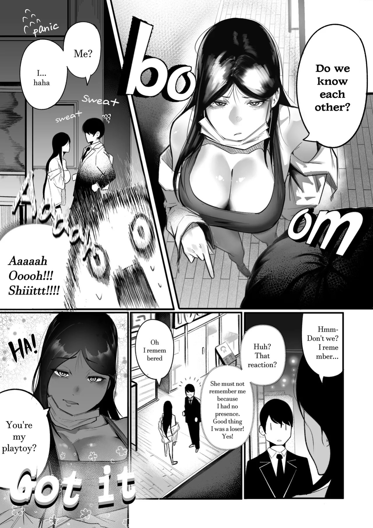 [Boole] Living Together With The Buxom Female Bully!