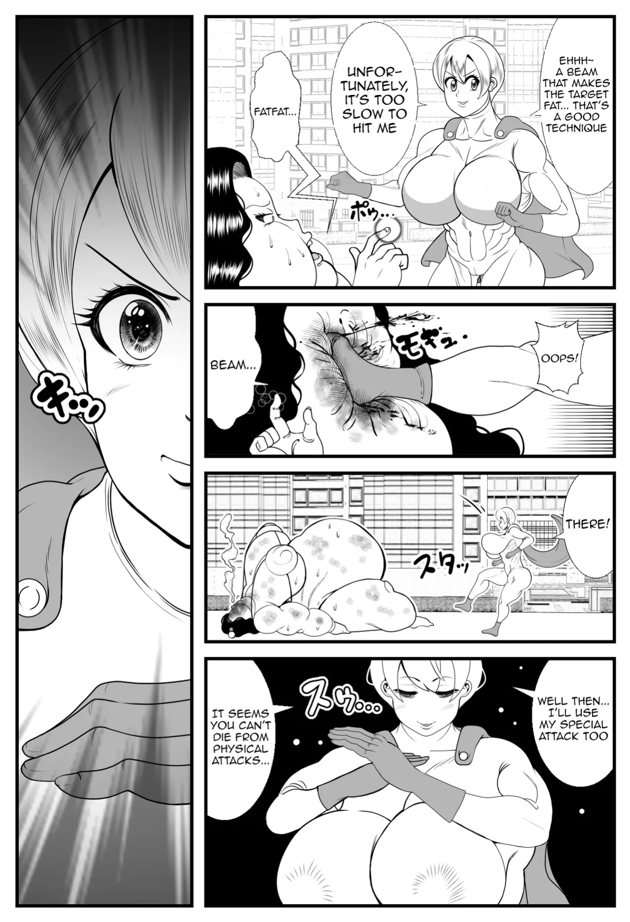 [Nekorondoru (Tokei)] Alien Fatfat VS Superheroine