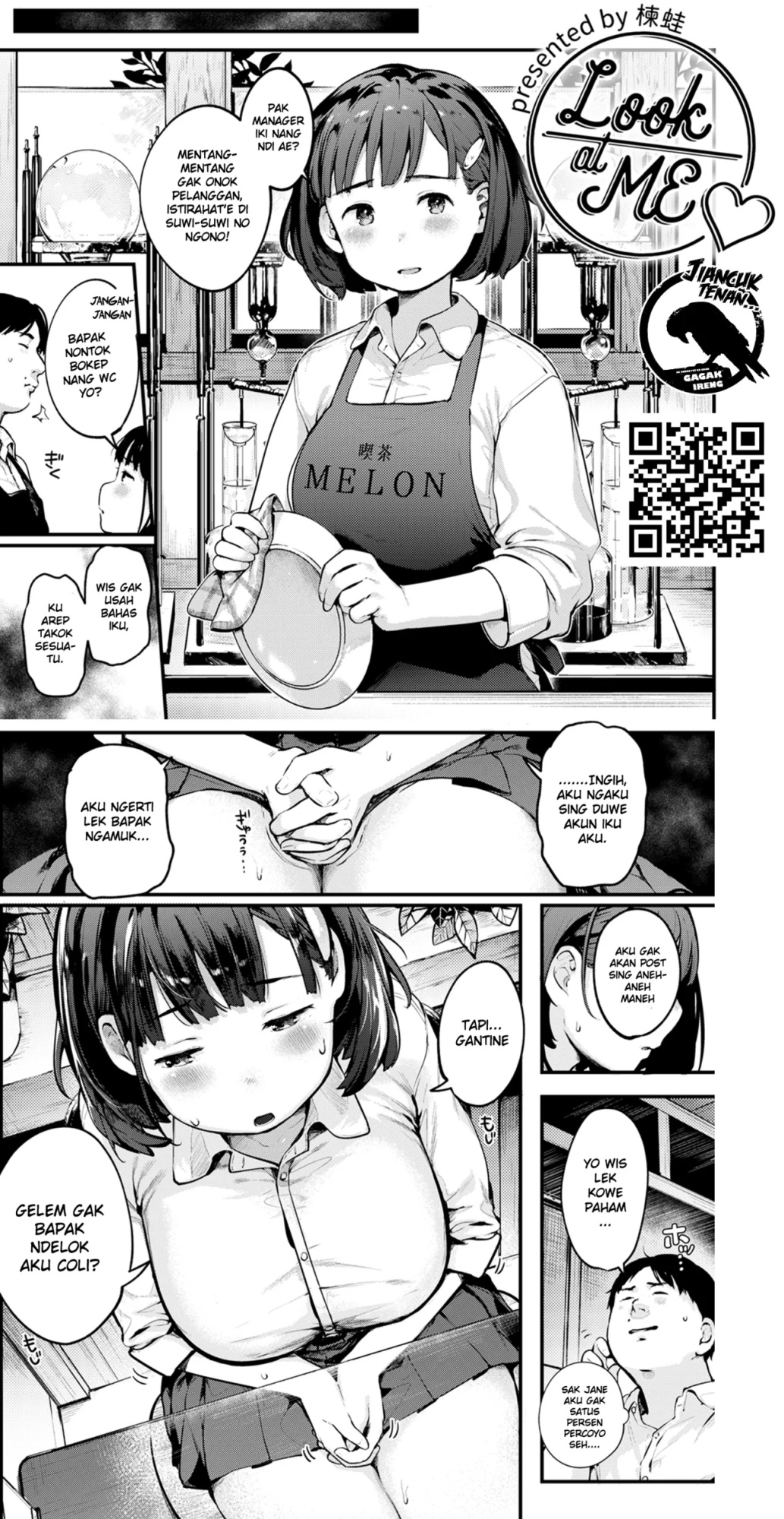 [Sei Koukishin Girls (Ouchi Kaeru)] Look at ME (Shiritai kimochi) [Gagak_Ireng]