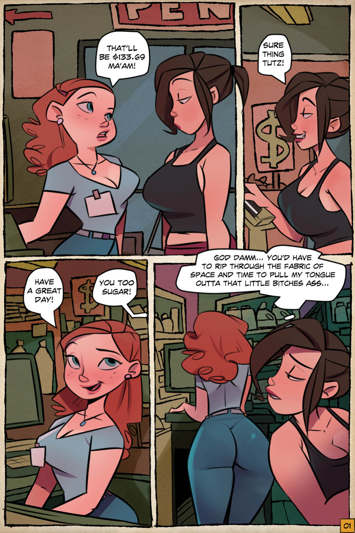 [Jmoz Comix / Agent Red Girl] Candy Cane 4