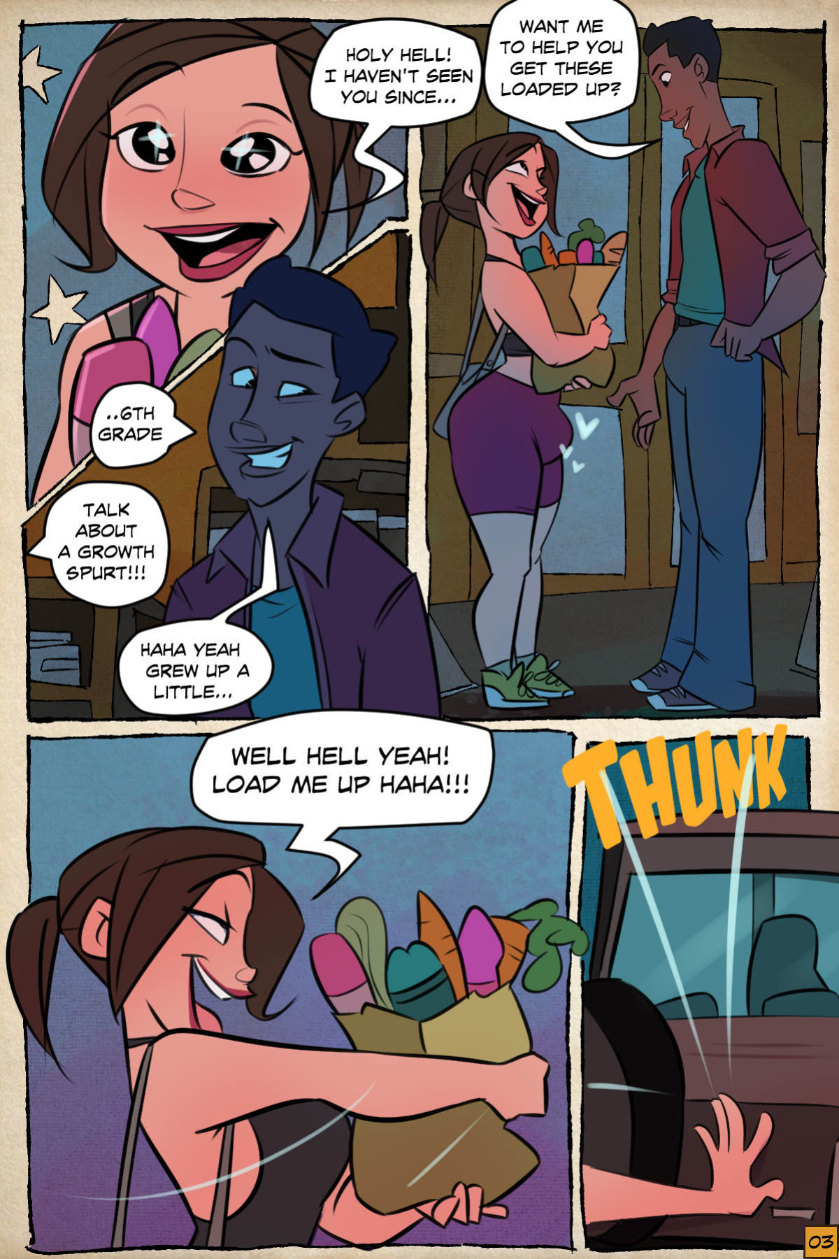 [Jmoz Comix / Agent Red Girl] Candy Cane 4