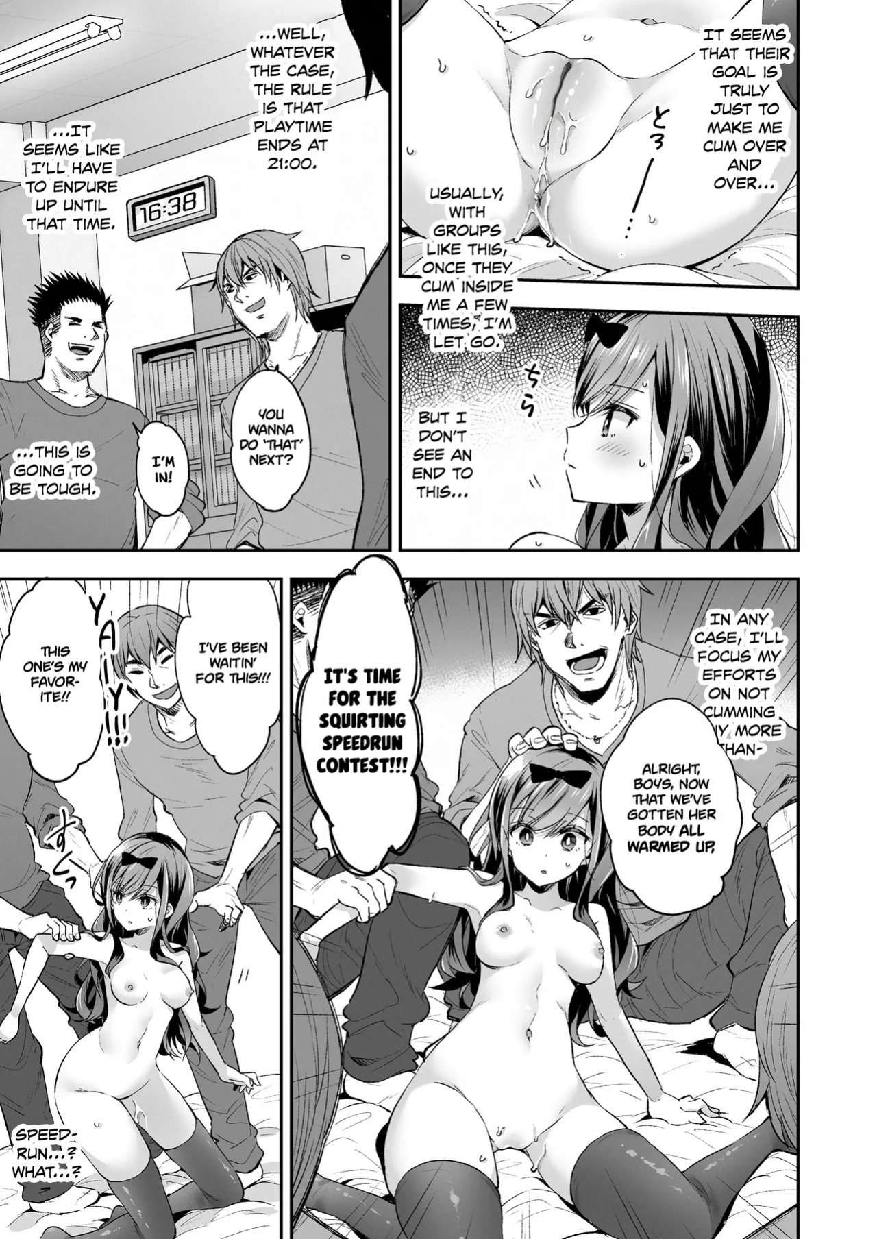 [Mochi Dog Laboratory (Asakai Mocchinu)] Omocha Shoujo Mugen Zecchou ni Naku | The Toy Girl Weeps in Endless Pleasure [Xzosk]