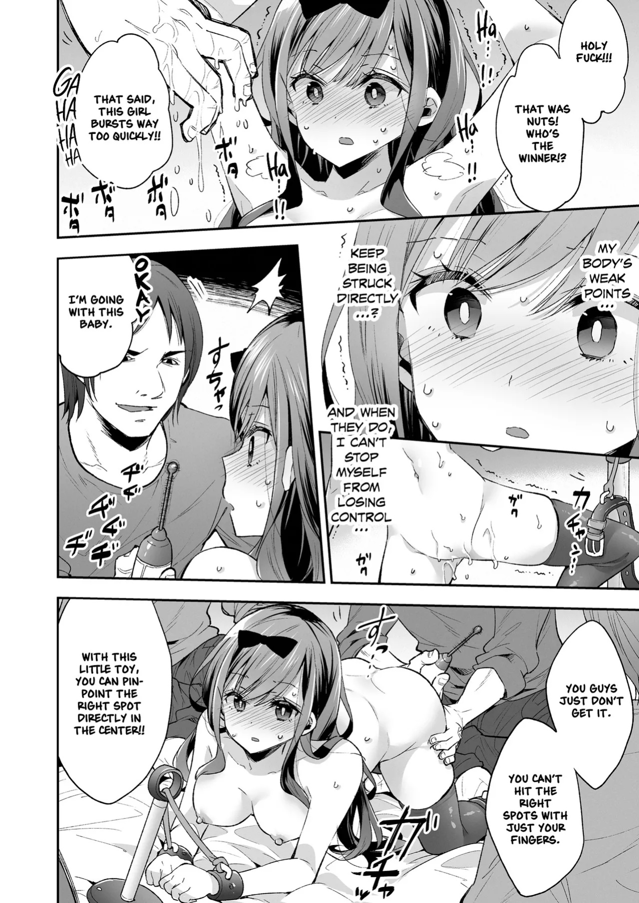 [Mochi Dog Laboratory (Asakai Mocchinu)] Omocha Shoujo Mugen Zecchou ni Naku | The Toy Girl Weeps in Endless Pleasure [Xzosk]
