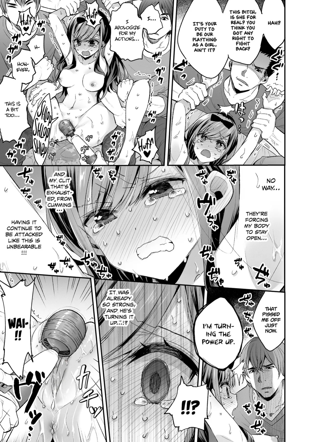 [Mochi Dog Laboratory (Asakai Mocchinu)] Omocha Shoujo Mugen Zecchou ni Naku | The Toy Girl Weeps in Endless Pleasure [Xzosk]