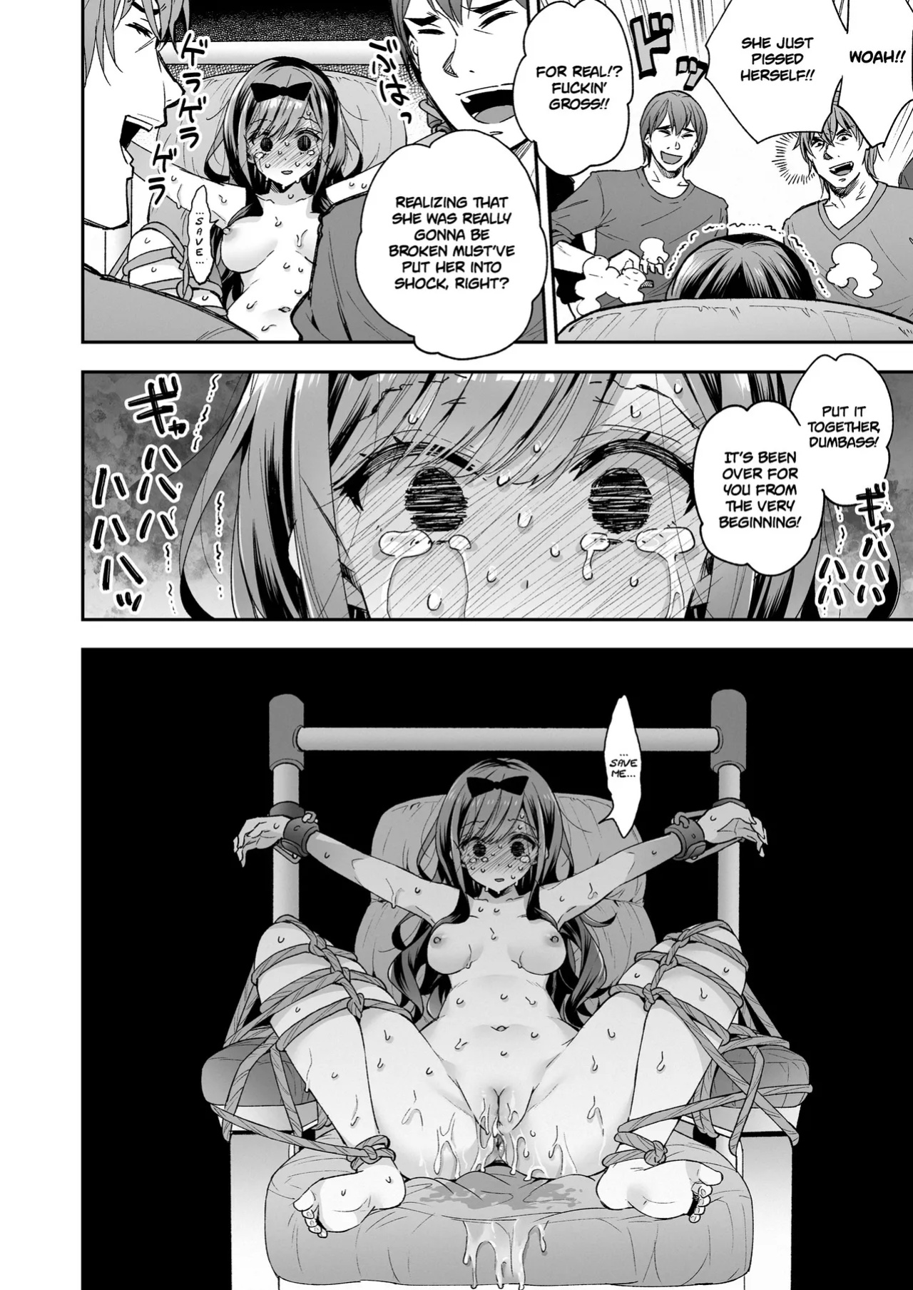 [Mochi Dog Laboratory (Asakai Mocchinu)] Omocha Shoujo Mugen Zecchou ni Naku | The Toy Girl Weeps in Endless Pleasure [Xzosk]