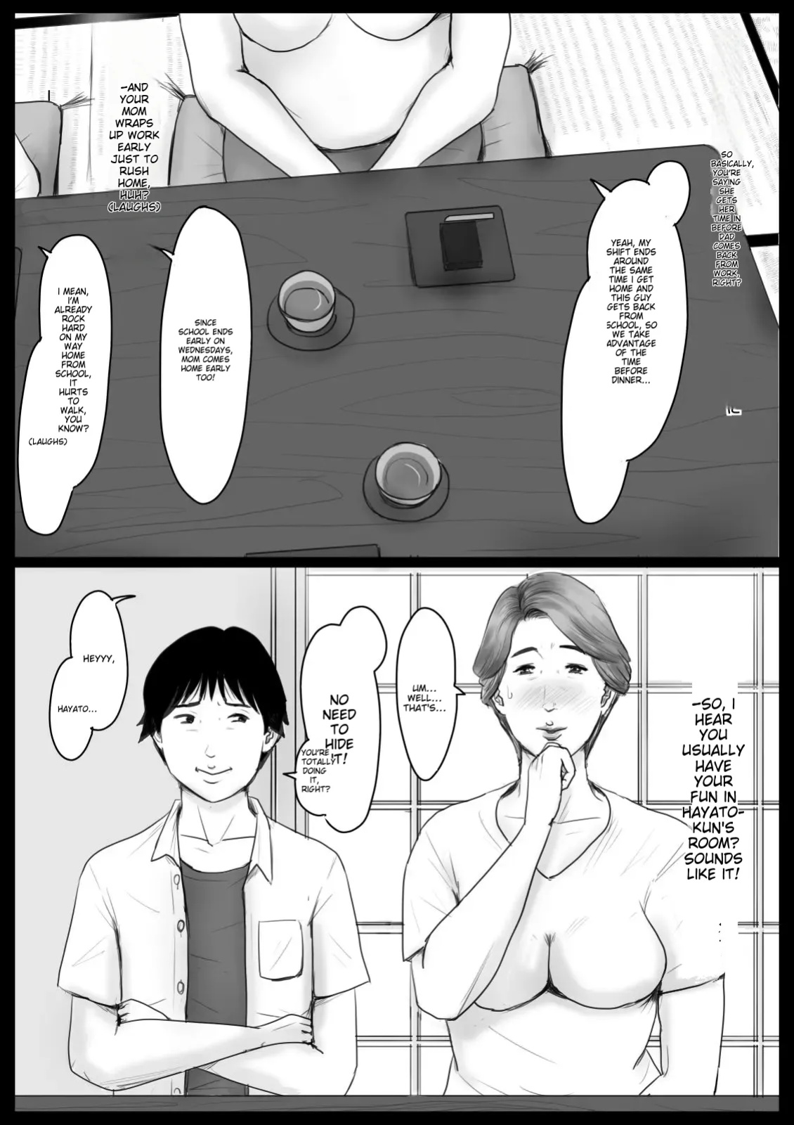 [Oozora Kaiko (kaiko)] Mitchaku! Mamakko Danshi to Okaa-san ~Mae Shuzai Hen~