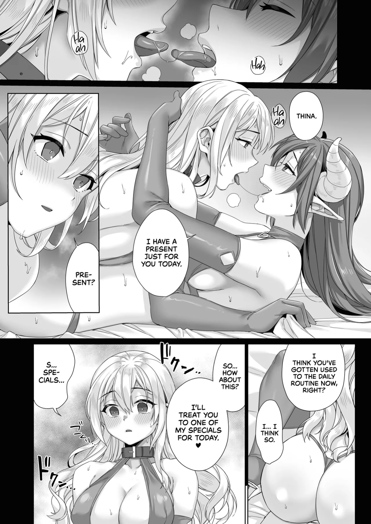 [MEMERIS-CHANNEL (miniru)] Seijo ga Inma ni Ochiru Made | The Saint Falls to a Succubus [UncontrolSwitchOverflow]