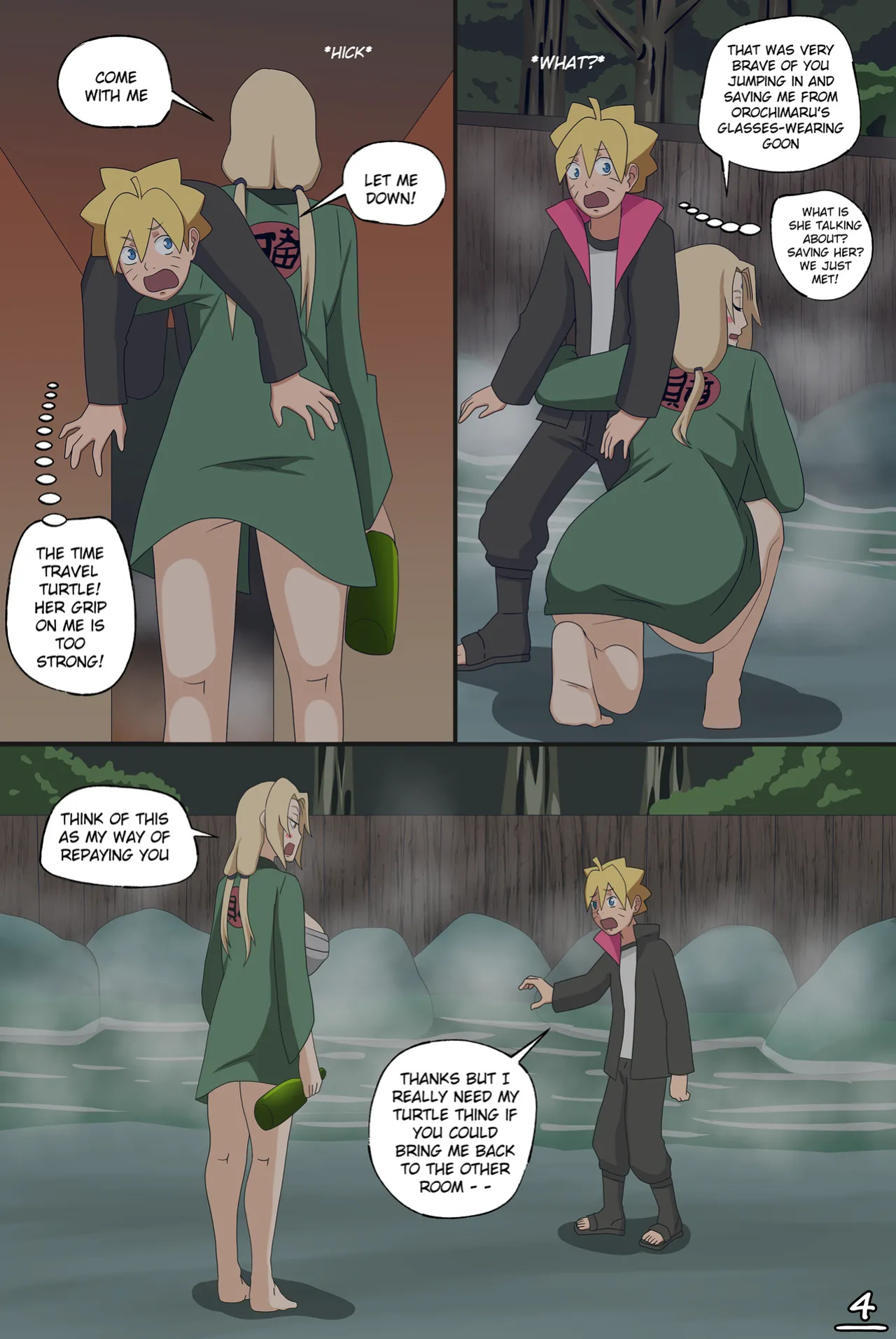 TSUNADE'S MISTAKE [COMPLETE COMIC]