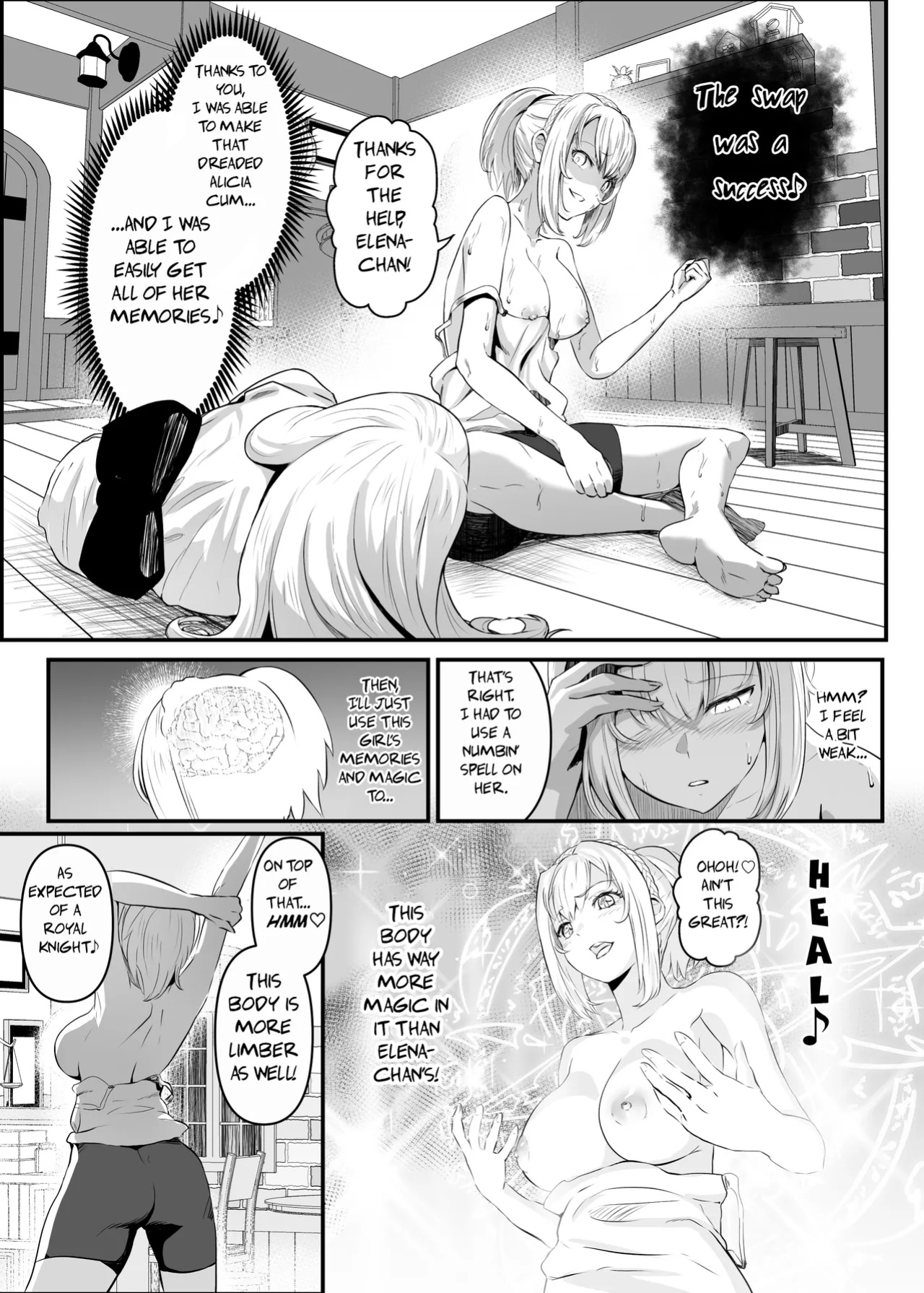 [Hyoui Lover (Hyoui Suki no Hito, Mishima Psycho)] Utsukushiki Isekai 3 Shimai no Hyouiroku [TheFrogManScans]