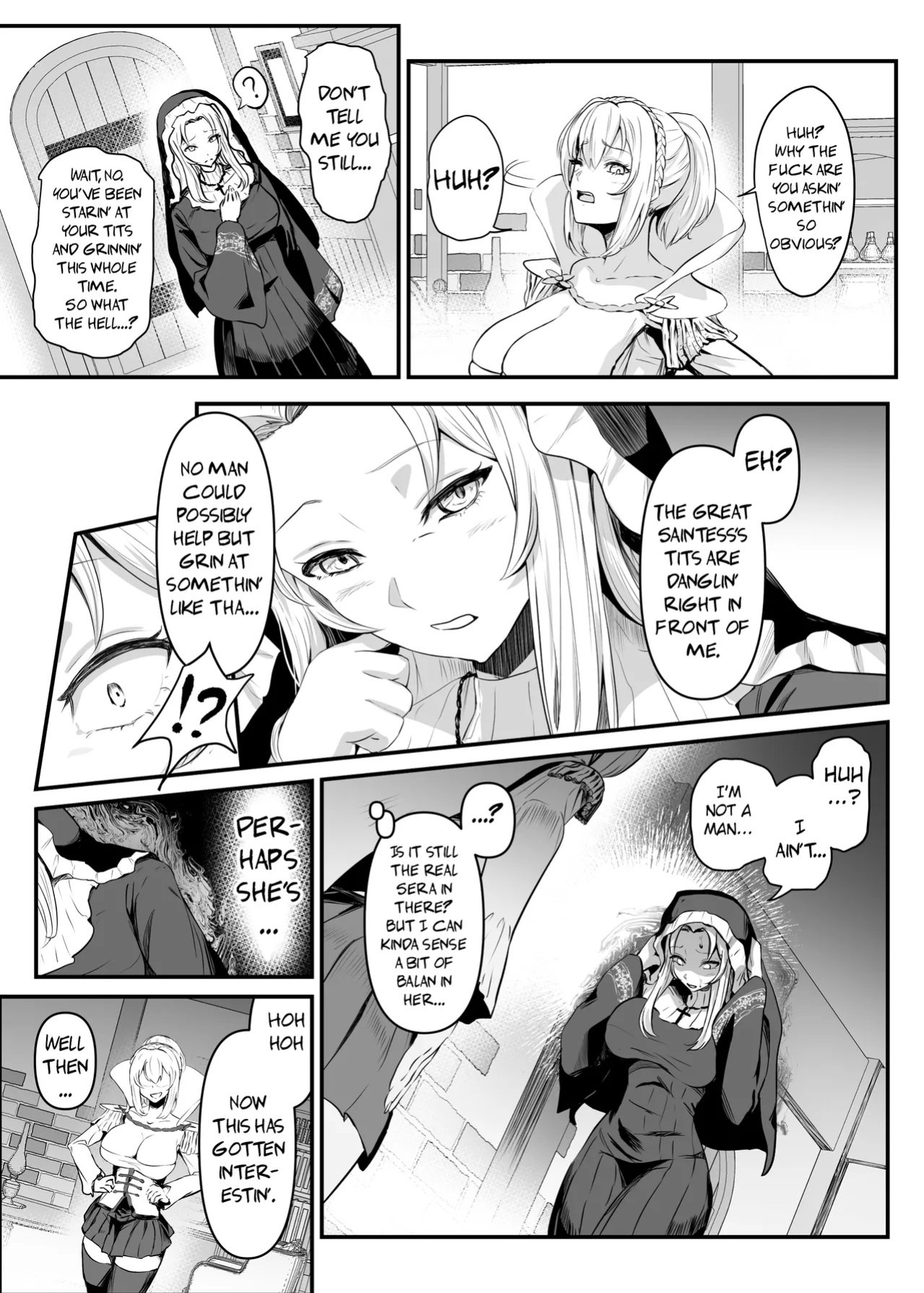 [Hyoui Lover (Hyoui Suki no Hito, Mishima Psycho)] Utsukushiki Isekai 3 Shimai no Hyouiroku [TheFrogManScans]