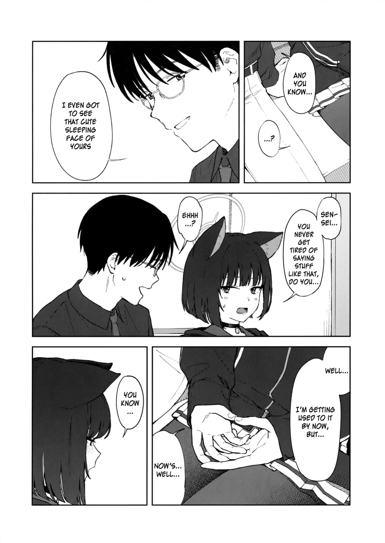 (C103) [Titano-makhia (Mikaduchi)] Sensei, Doushite Watashi nano...? | Sensei, Why Me...? (Blue Archive) [SDF]