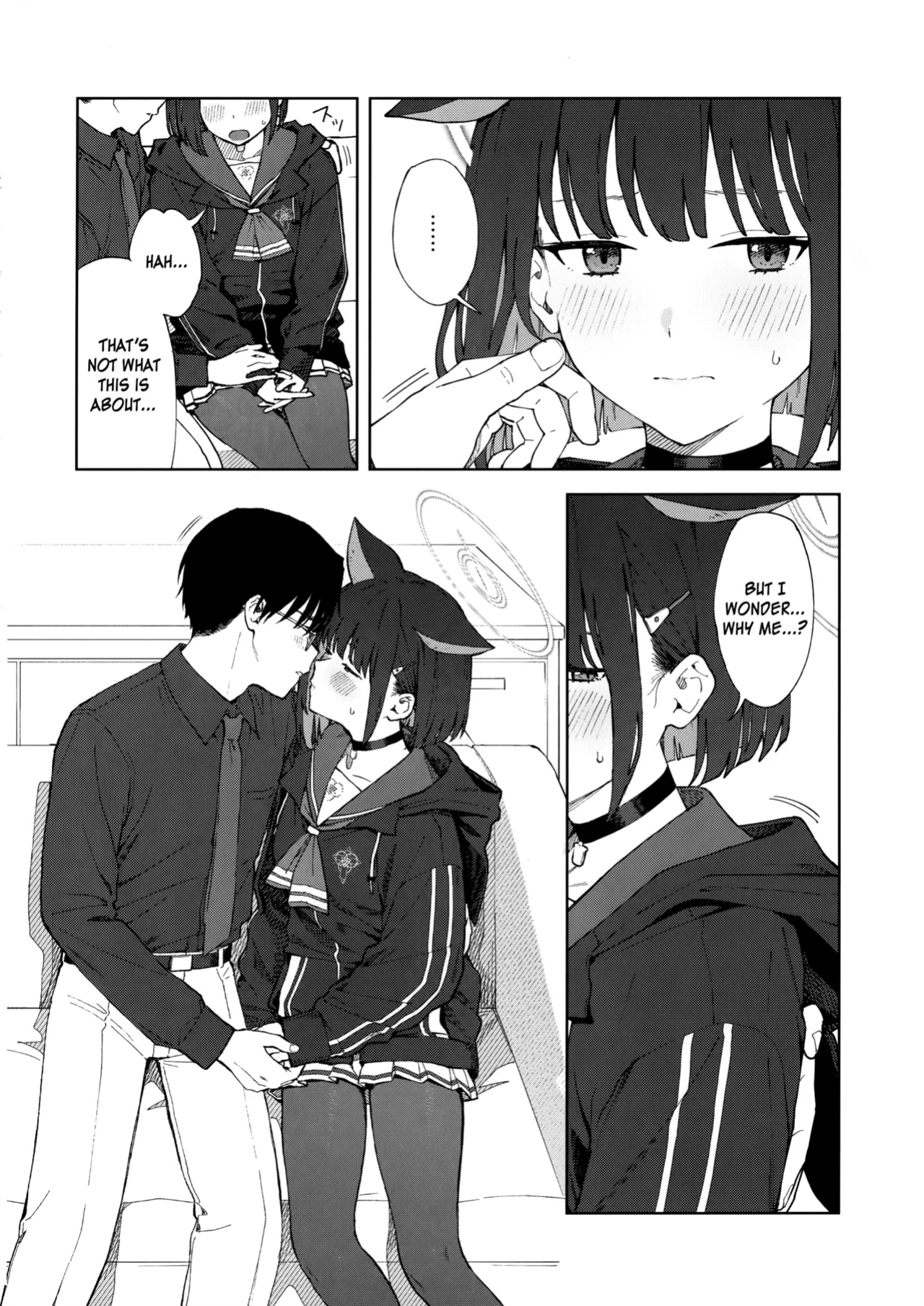 (C103) [Titano-makhia (Mikaduchi)] Sensei, Doushite Watashi nano...? | Sensei, Why Me...? (Blue Archive) [SDF]