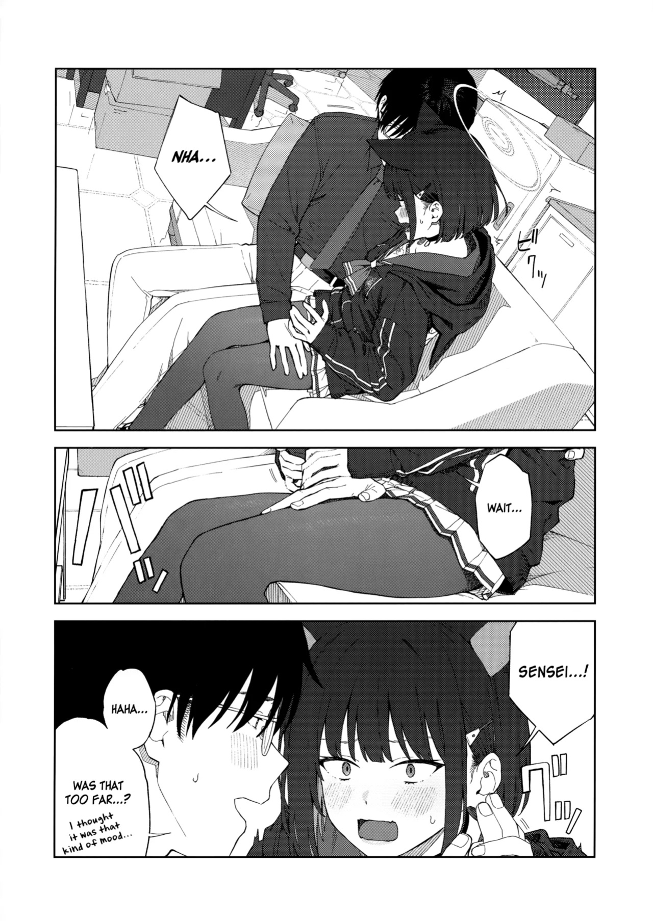 (C103) [Titano-makhia (Mikaduchi)] Sensei, Doushite Watashi nano...? | Sensei, Why Me...? (Blue Archive) [SDF]