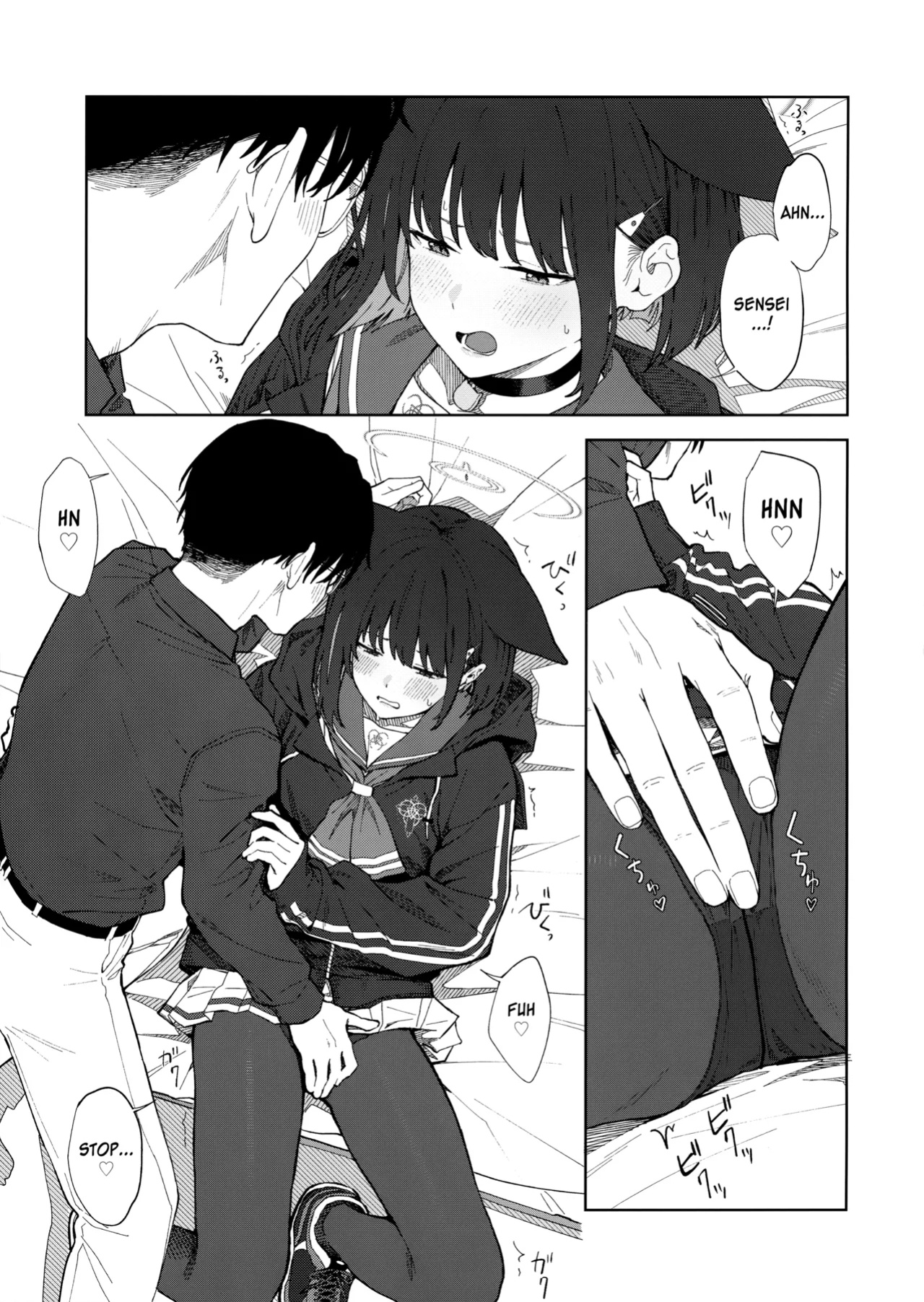 (C103) [Titano-makhia (Mikaduchi)] Sensei, Doushite Watashi nano...? | Sensei, Why Me...? (Blue Archive) [SDF]